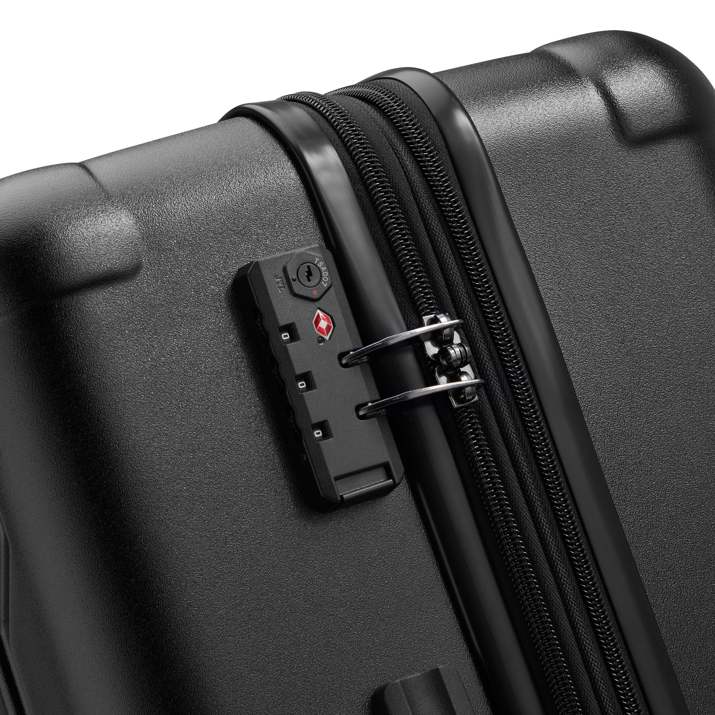 Jeep JH004C Hardcase 4 Double Wheel Expandable Trolley