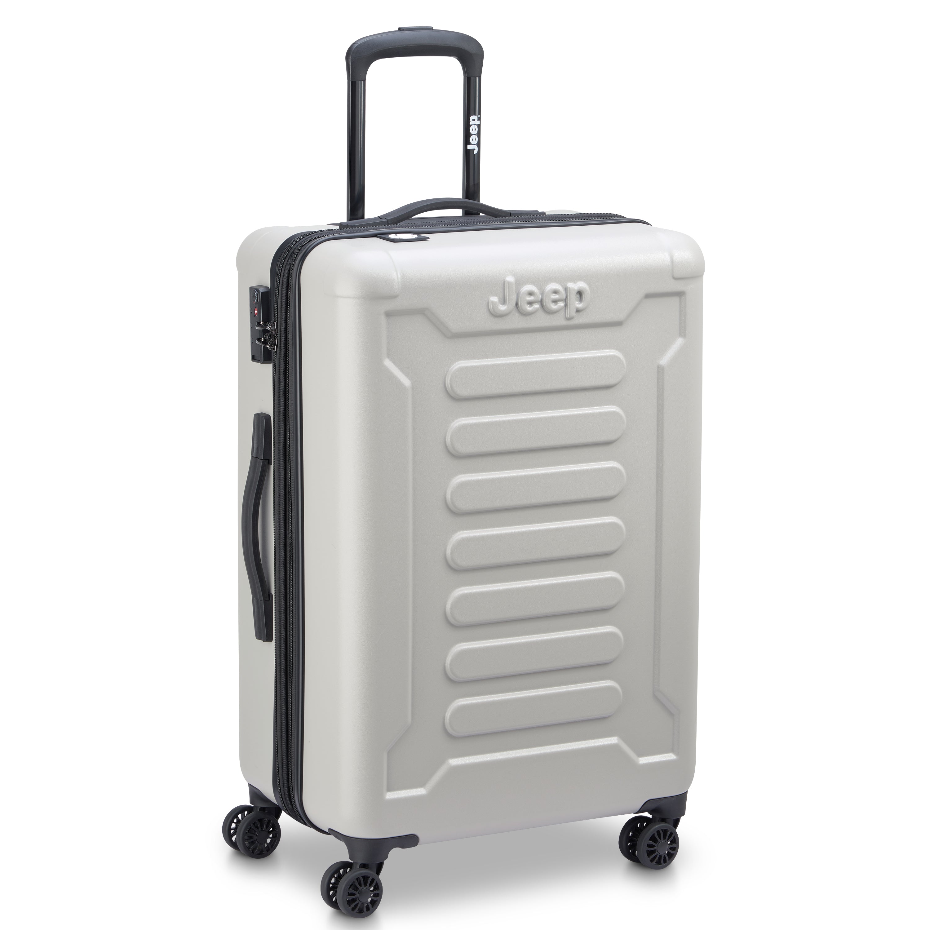 Jeep JH004C Hardcase 4 Double Wheel Expandable Trolley