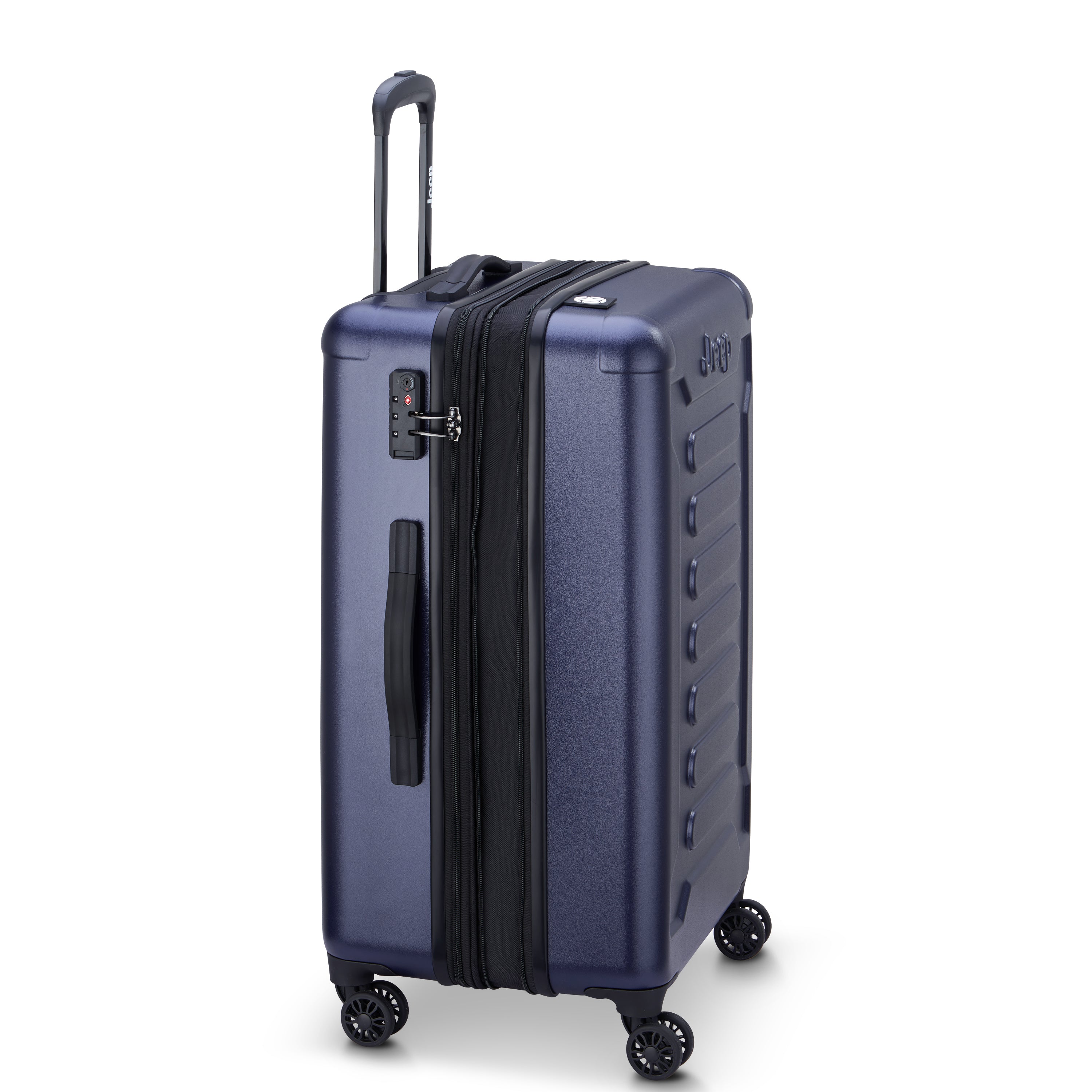 Jeep JH004C Hardcase 4 Double Wheel Expandable Trolley