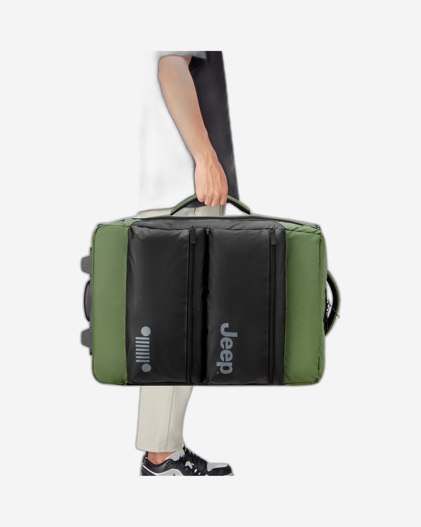 Jeep JS006B 2 Wheel Duffle Trolley