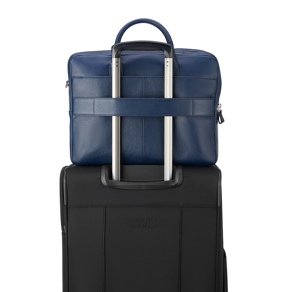 Delsey Paris Le Cuir Graine 2-Compartment