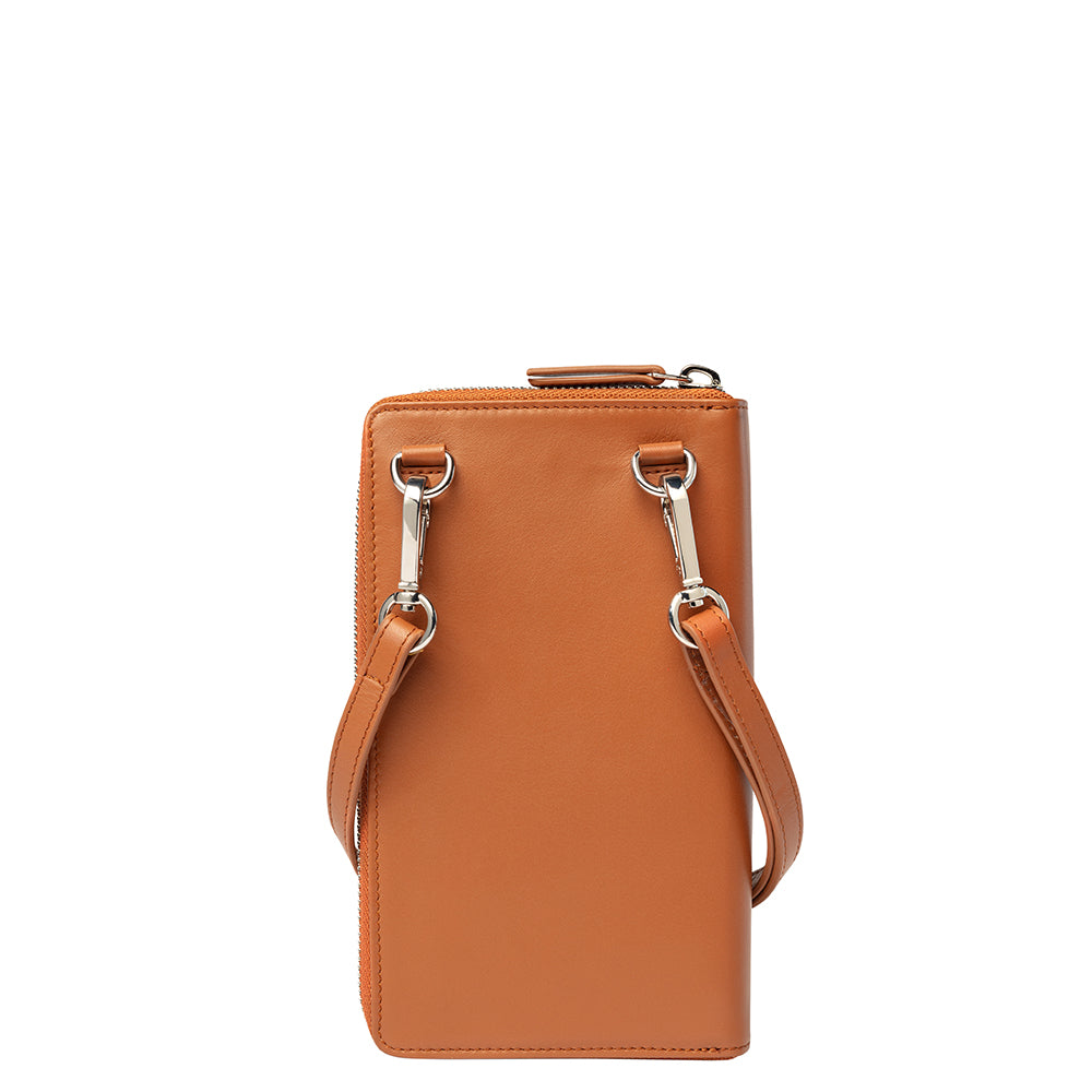 Delsey Le Cuir Lisse Crossbody Wallet