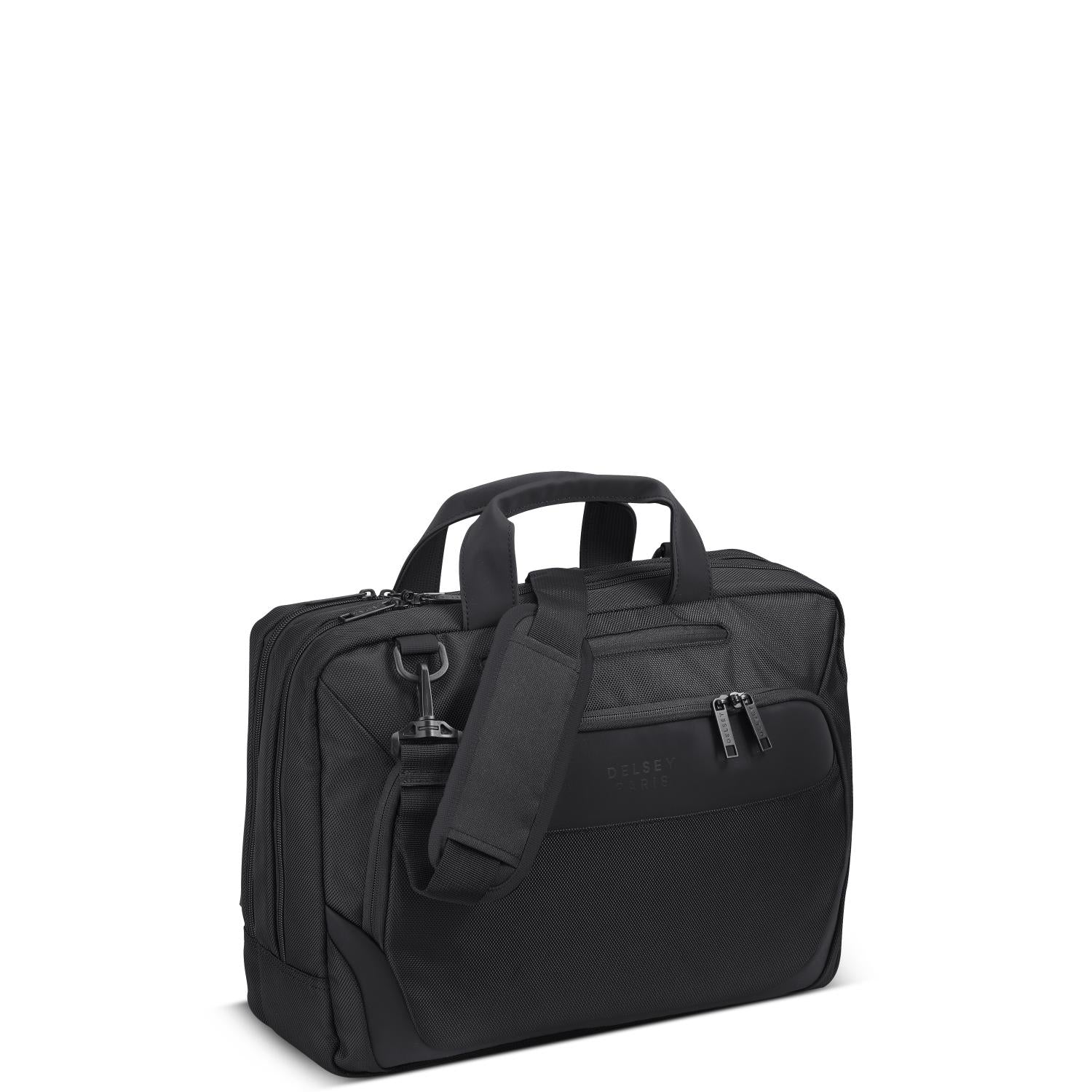 Delsey Paris Parvis Plus 2 Compartment Briefcase