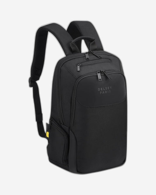 Delsey Paris Parvis+ 2 Compartment Backpack Laptop 13.3 Inch Black - 394460200