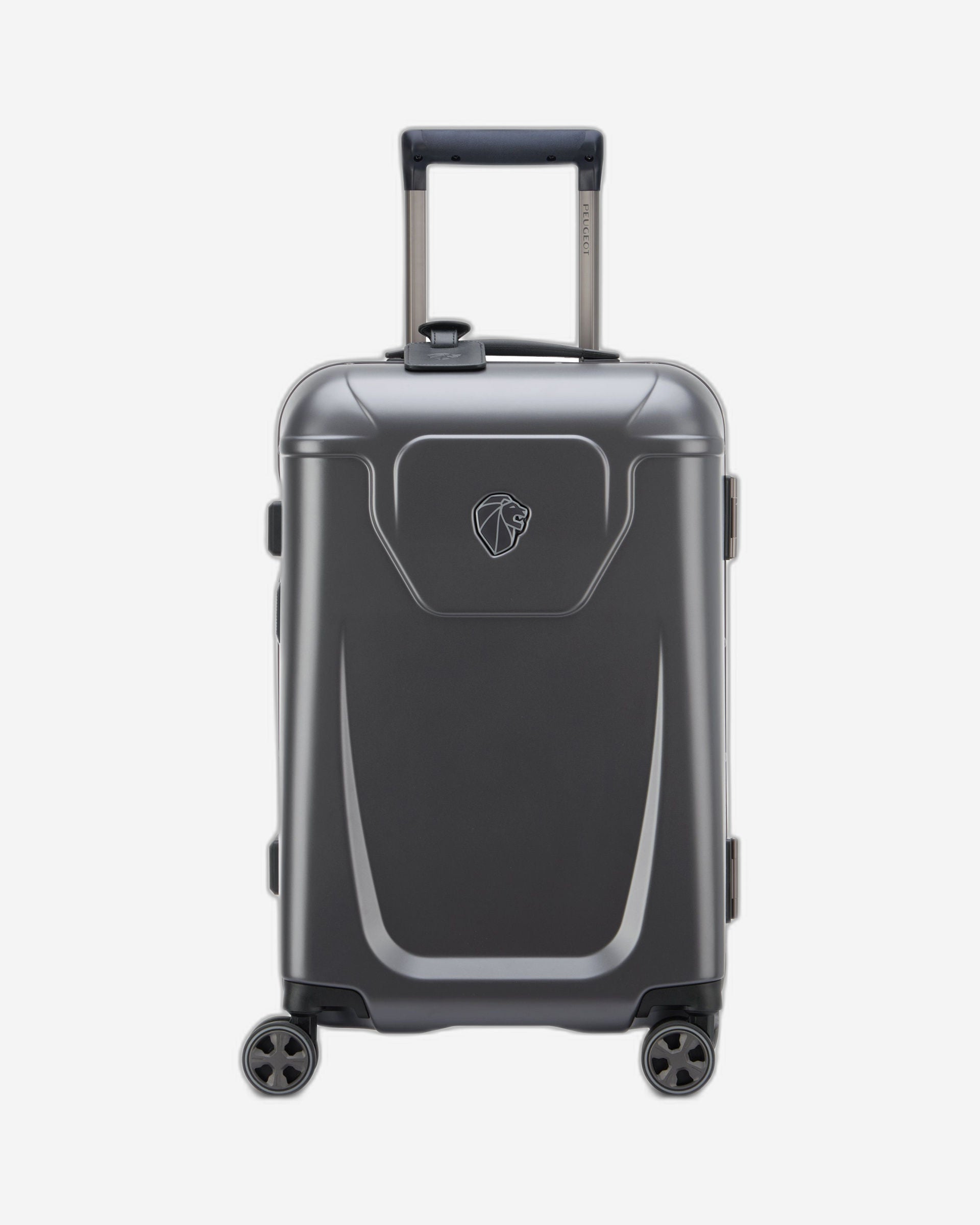 Peugeot Voyages Travel 55cm Hardcase 4 Double Wheel Cabin Luggage Trolley