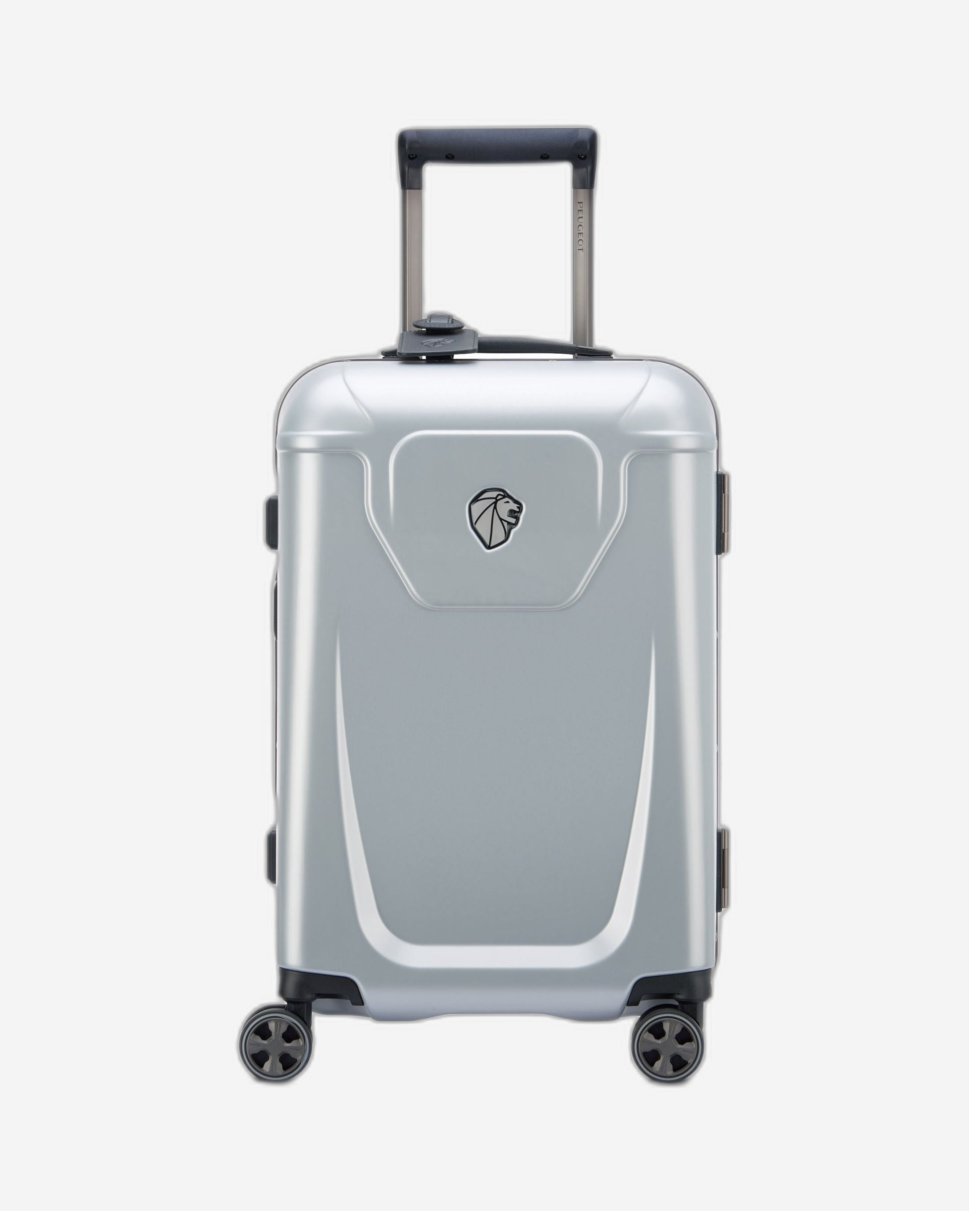 Peugeot Voyages Travel 55cm Hardcase 4 Double Wheel Cabin Luggage Trolley