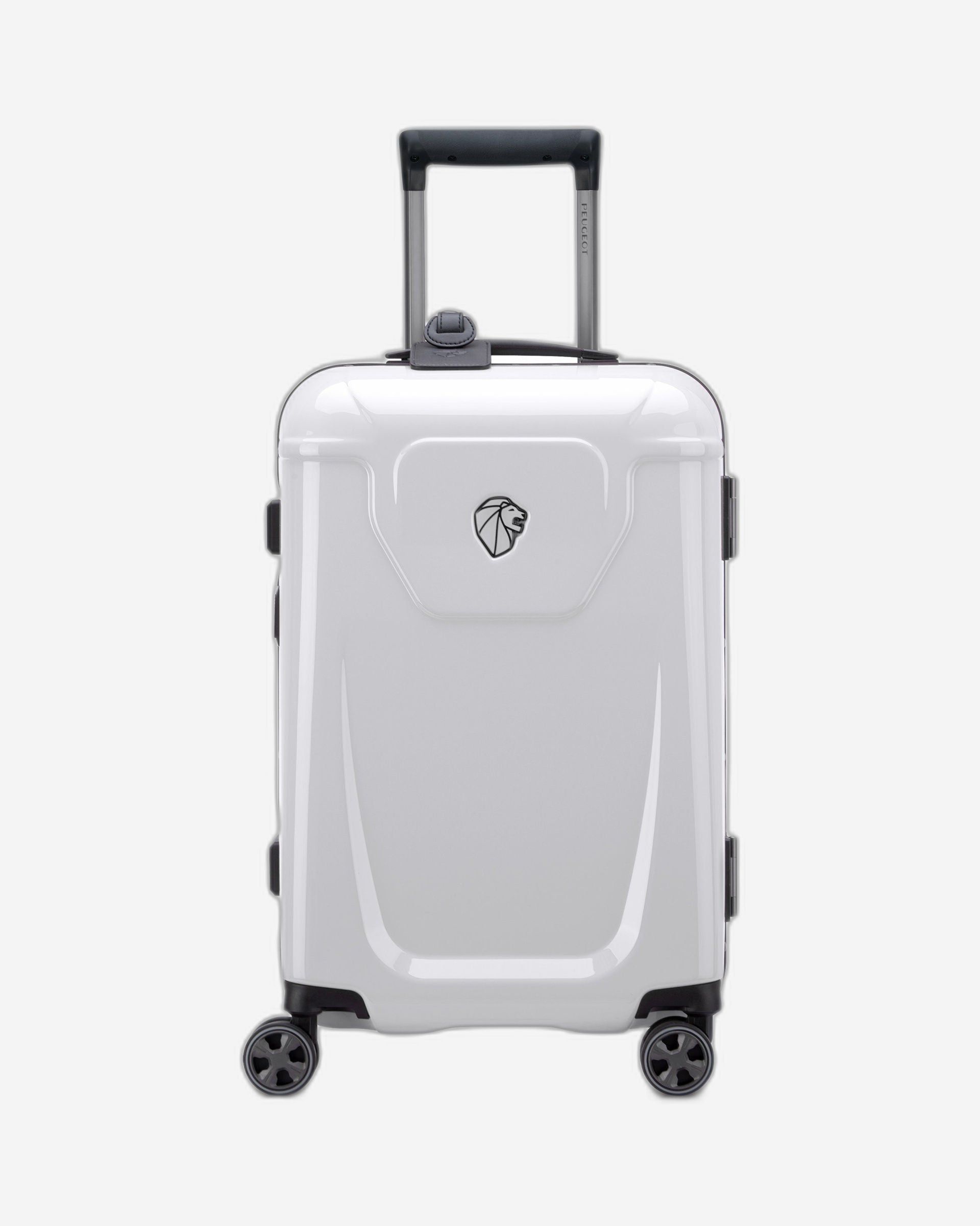 Peugeot Voyages Travel 55cm Hardcase 4 Double Wheel Cabin Luggage Trolley