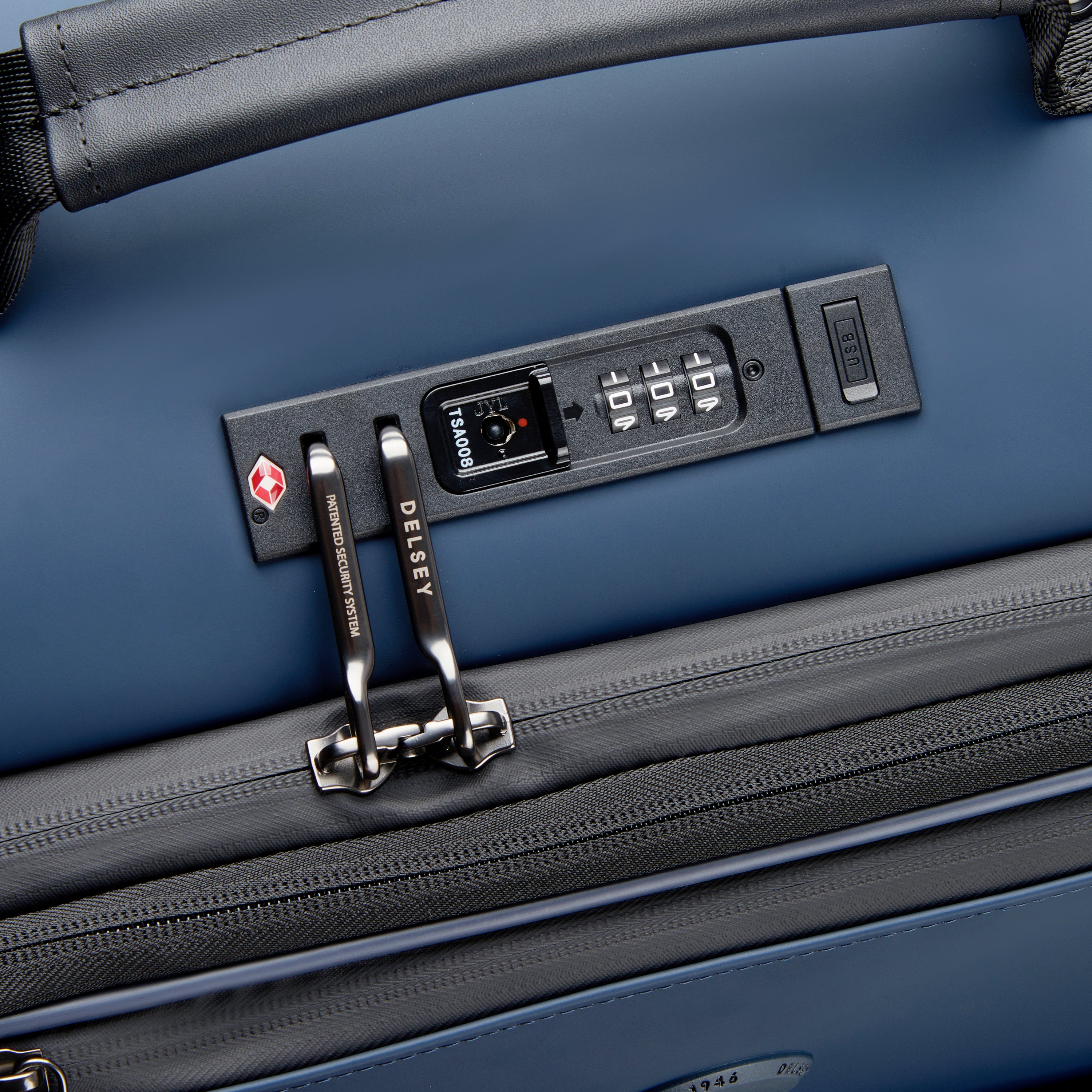 Delsey Paris Turenne 2.0 Softcase Expandable 4 Double Wheel Luggage Trolley