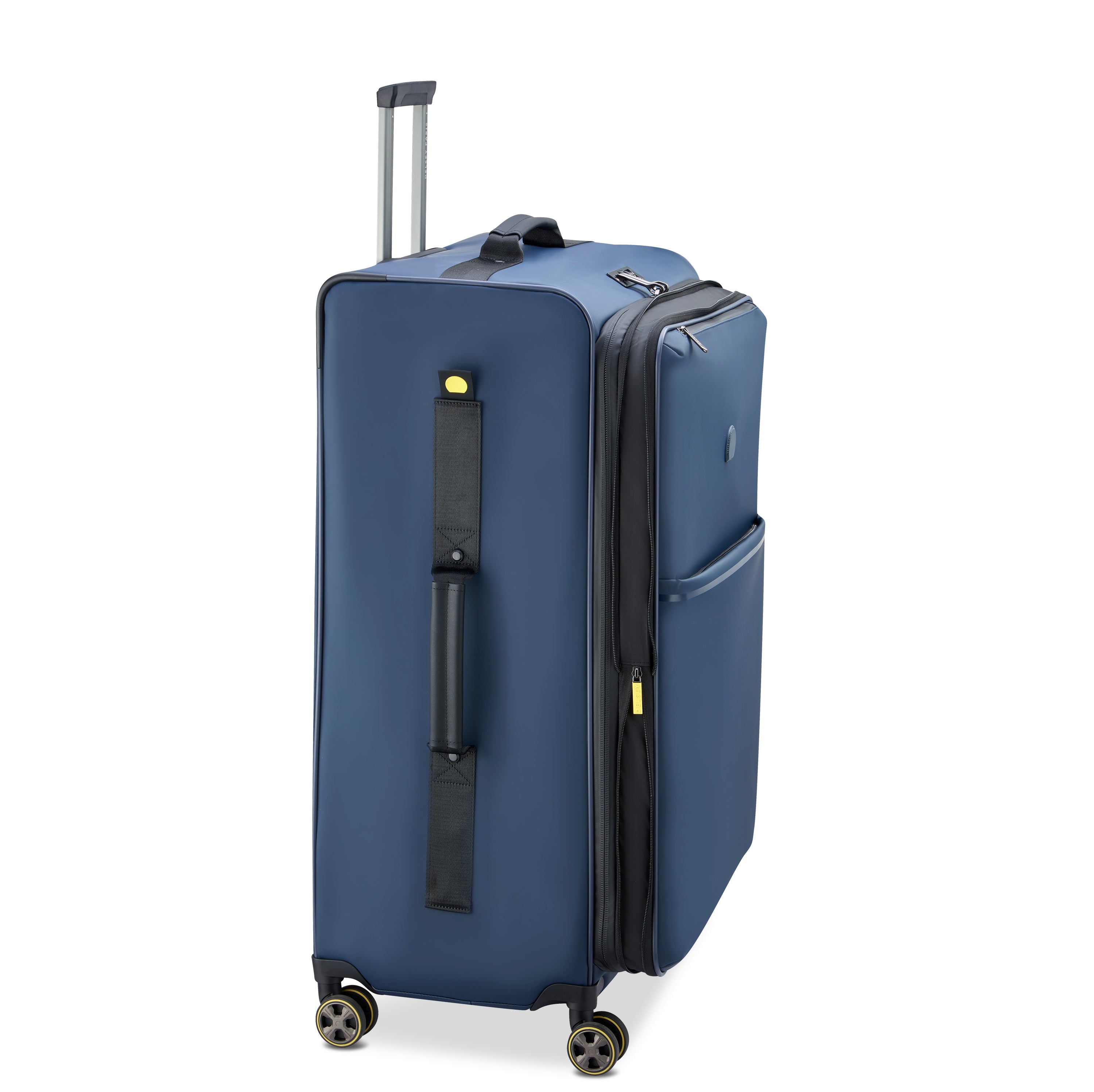 Delsey Paris Turenne 2.0 Softcase Expandable 4 Double Wheel Luggage Trolley