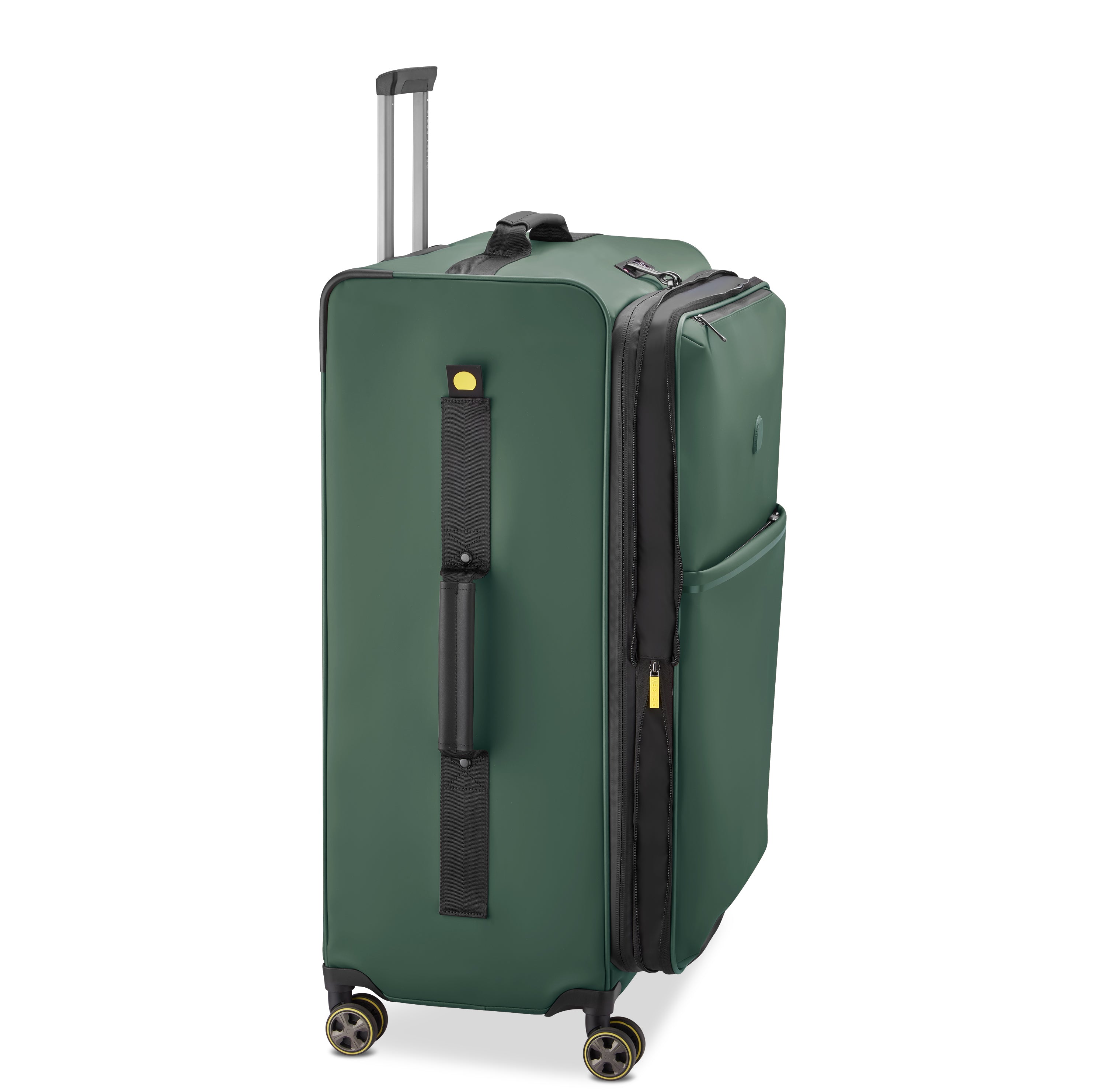 Delsey Paris Turenne 2.0 Softcase Expandable 4 Double Wheel Luggage Trolley