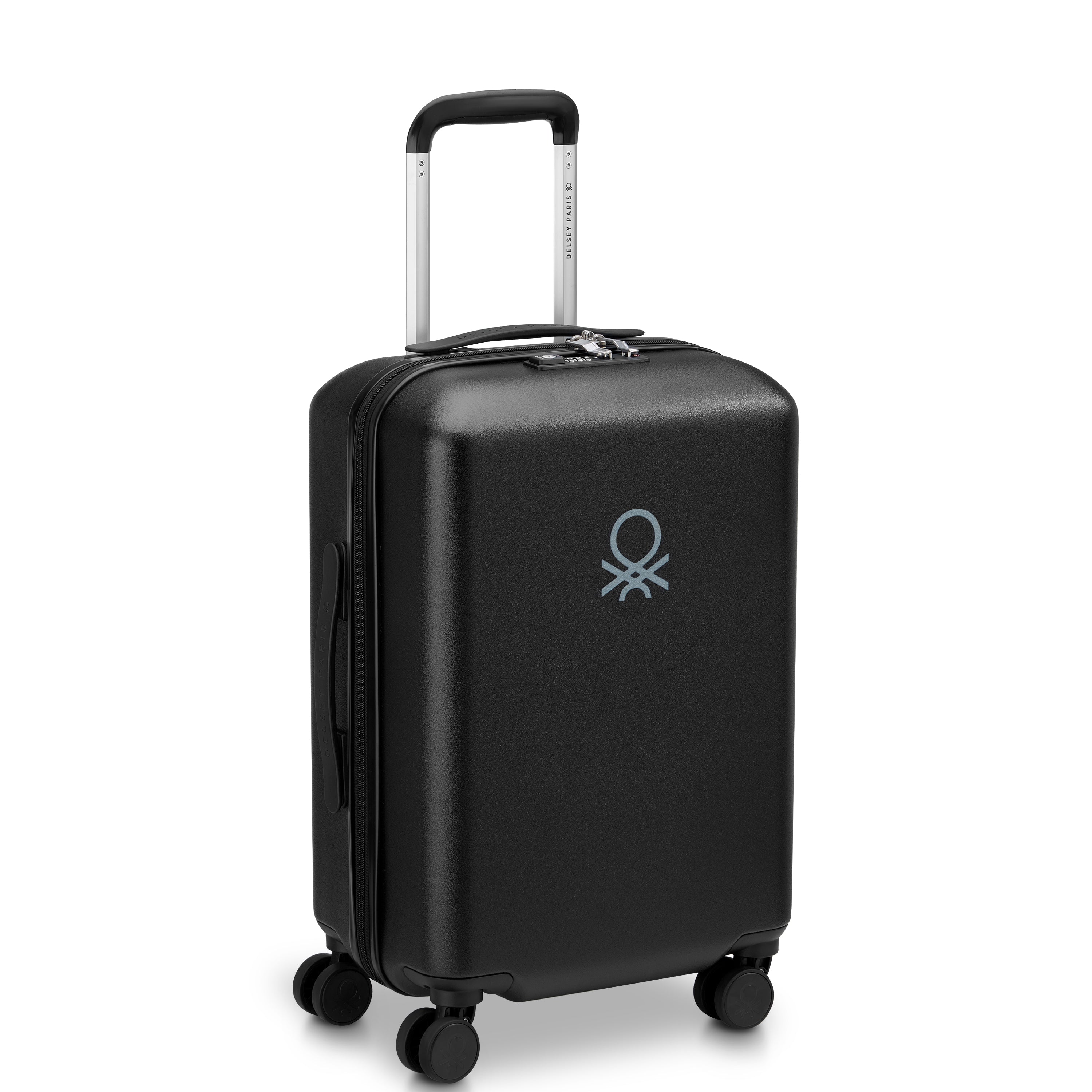 UCB Hardside 4 Double Wheel Non-Expandable Luggage Trolley