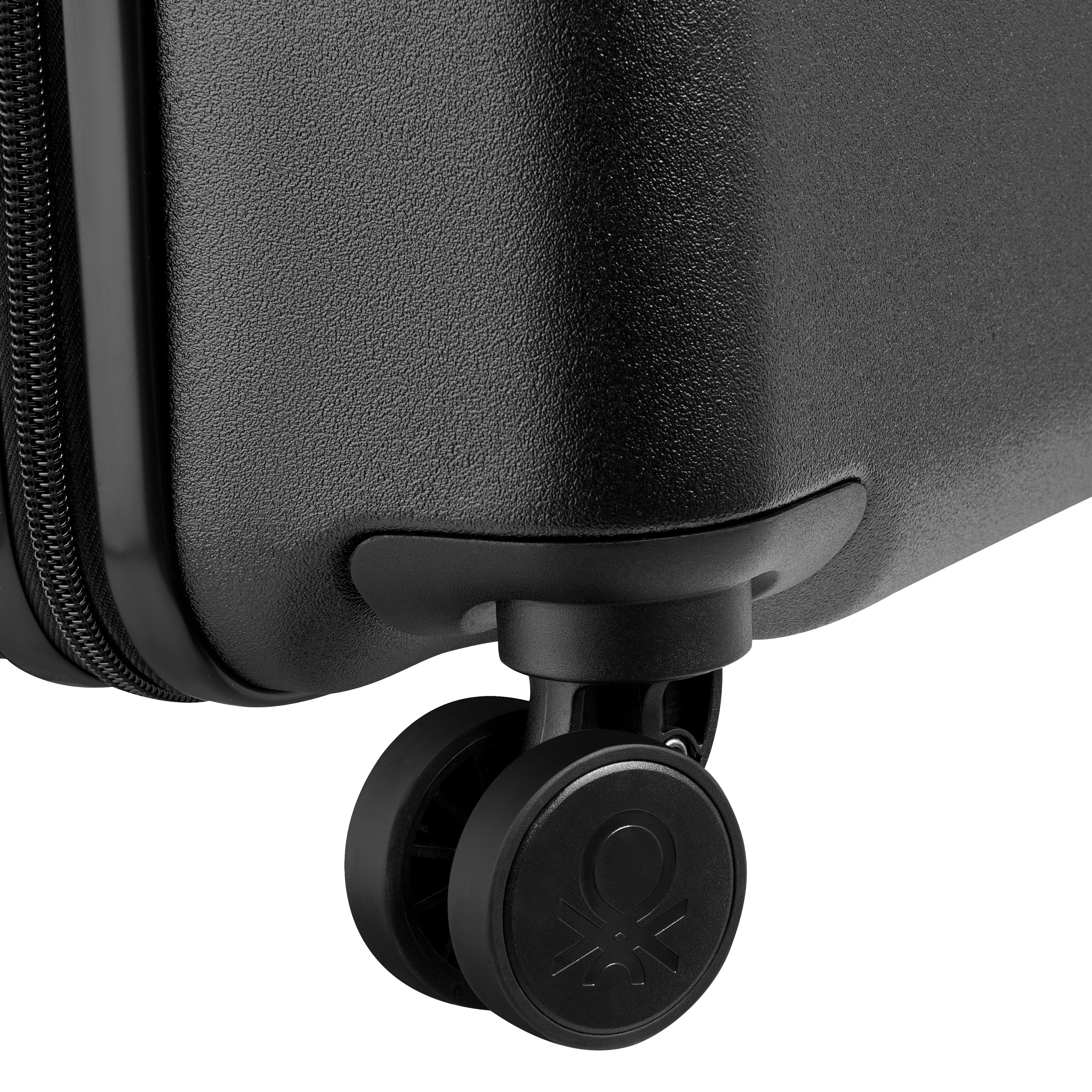 UCB Hardside 4 Double Wheel Non-Expandable Luggage Trolley