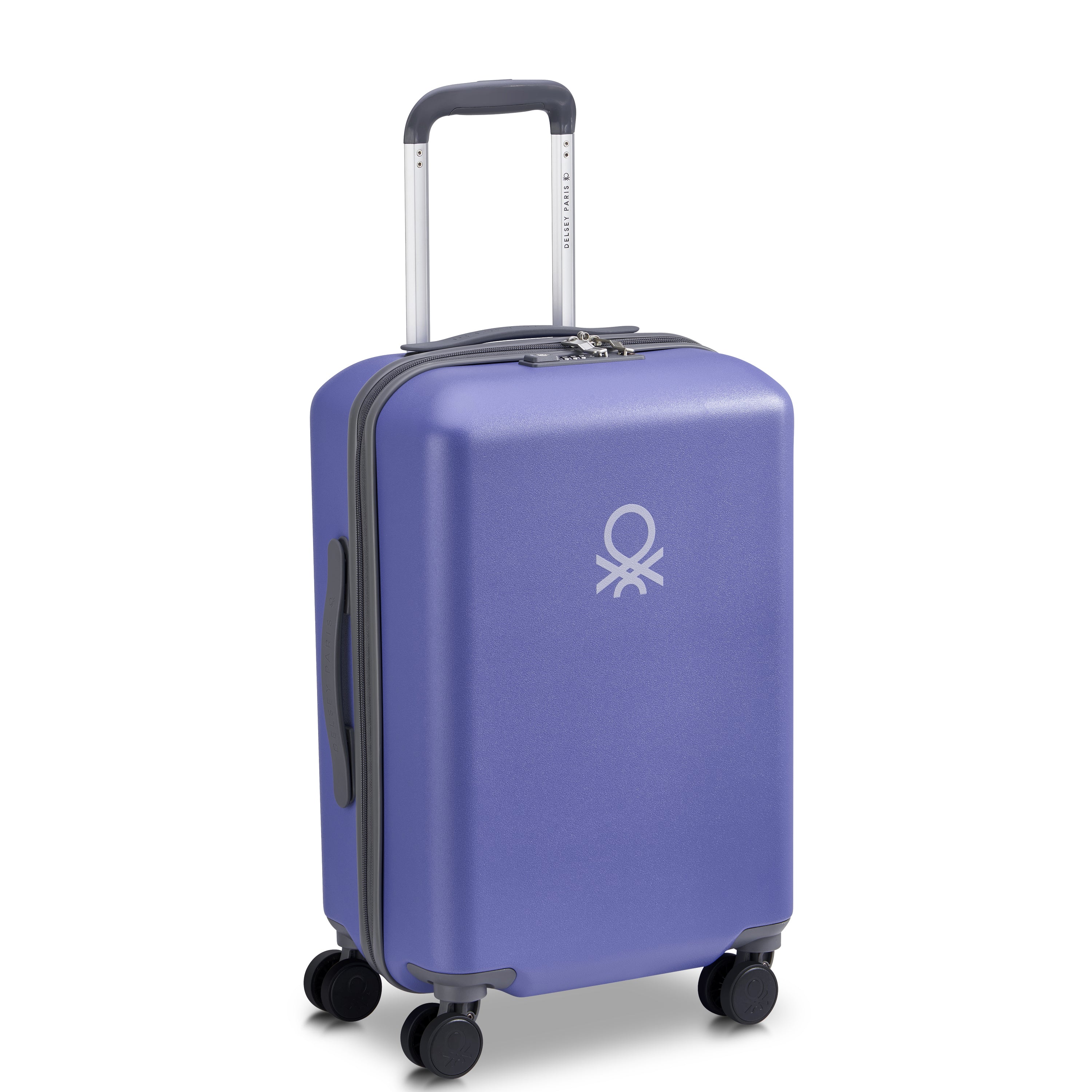 UCB Hardside 4 Double Wheel Non-Expandable Luggage Trolley