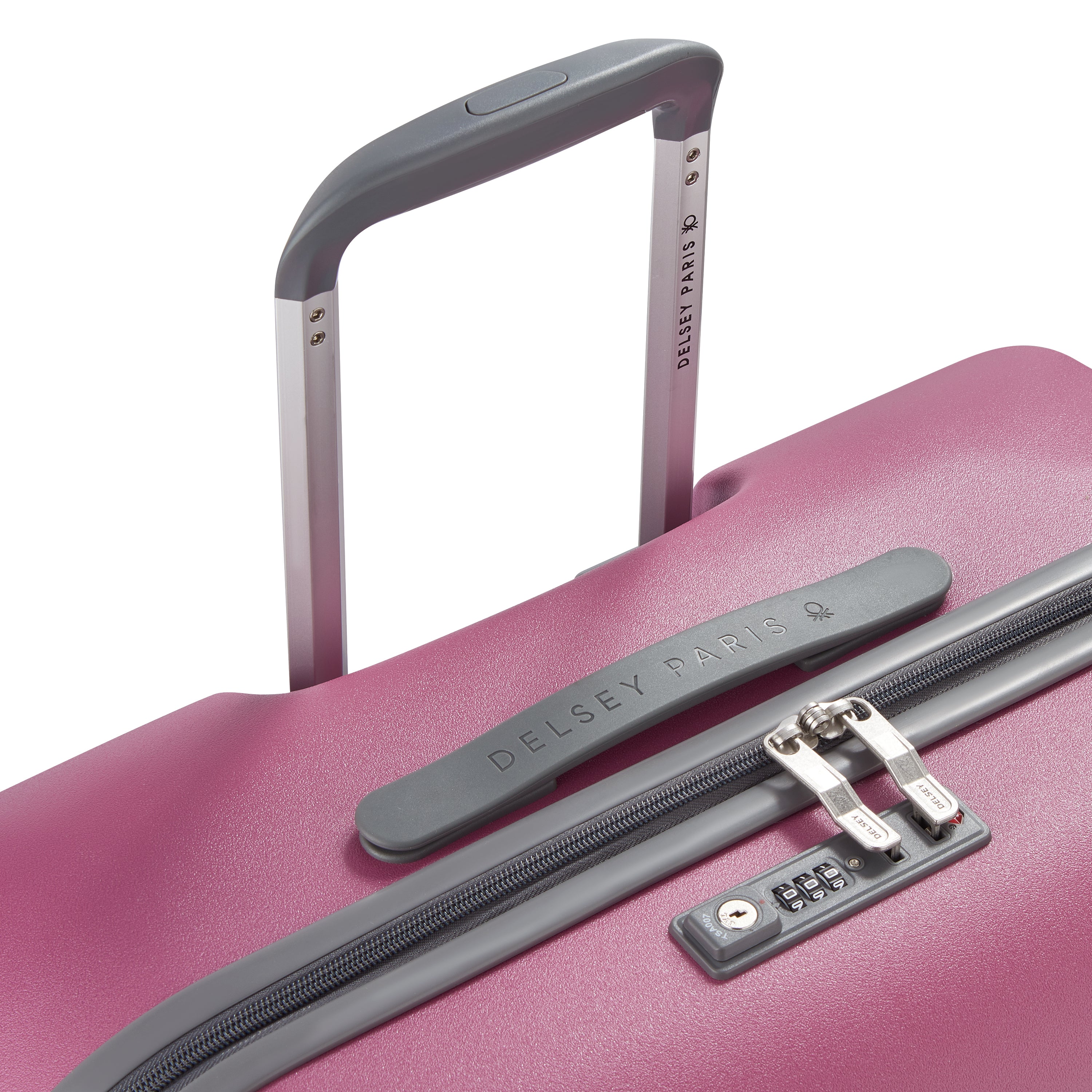 UCB Hardside 4 Double Wheel Non-Expandable Luggage Trolley