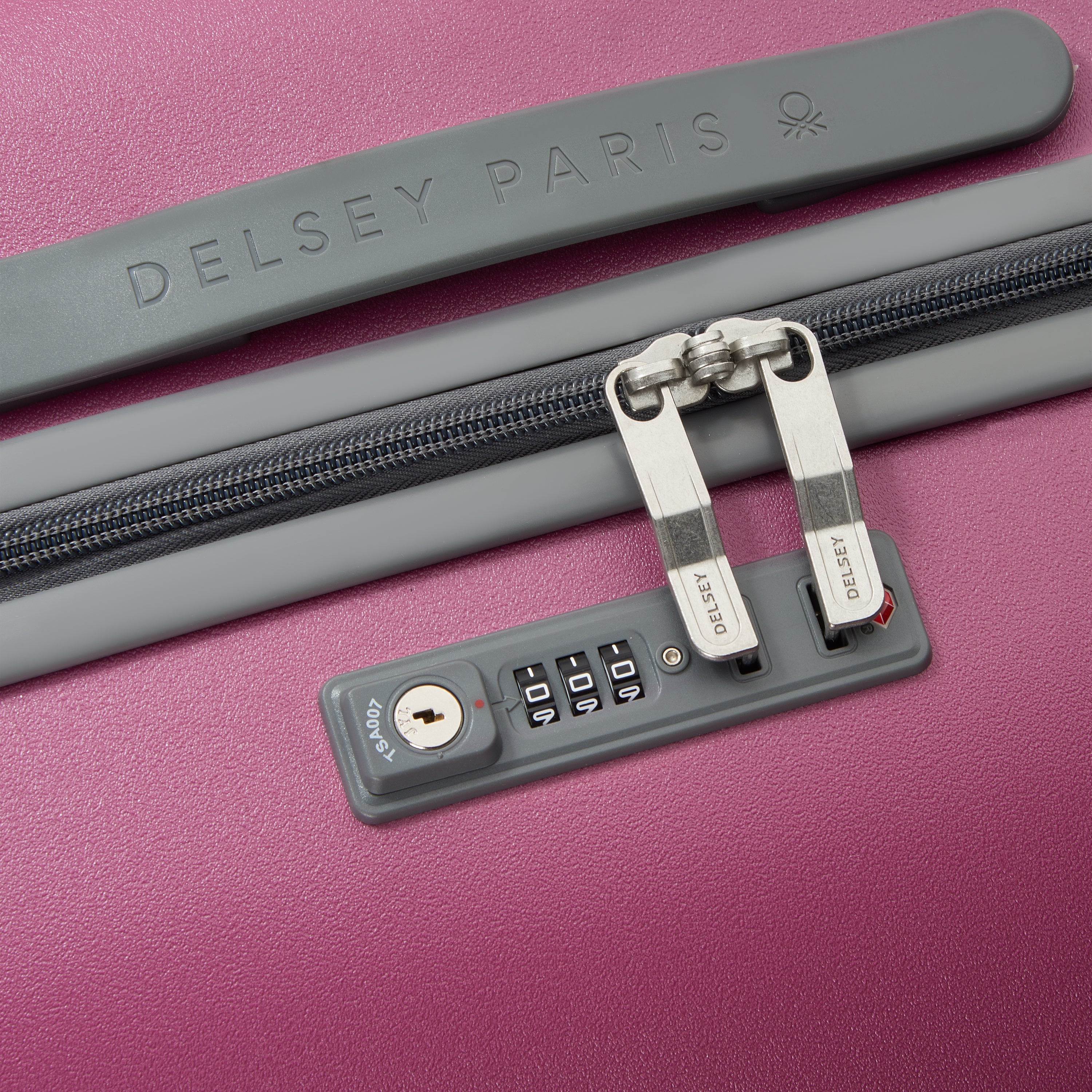 UCB Hardside 4 Double Wheel Non-Expandable Luggage Trolley