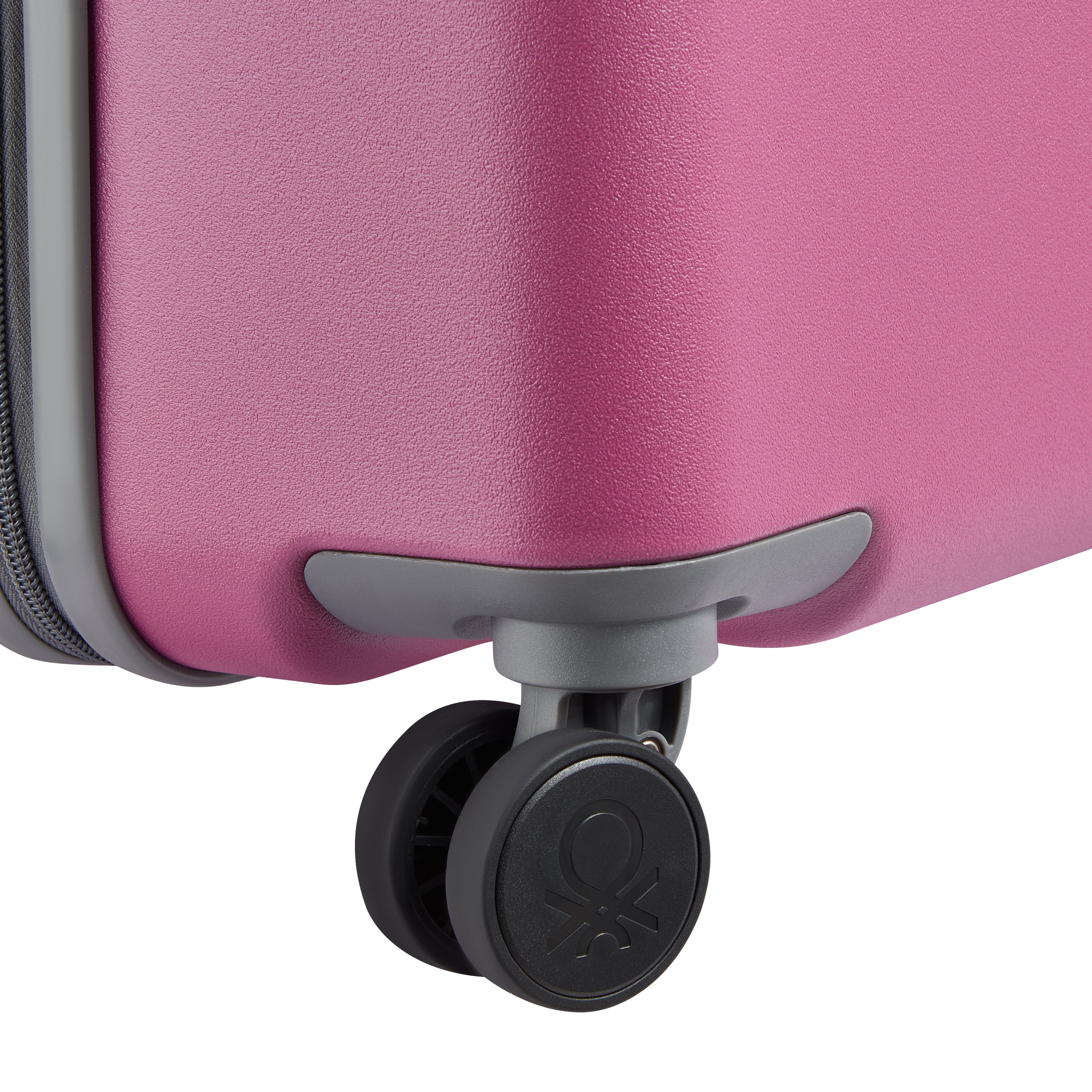 UCB Hardside 4 Double Wheel Non-Expandable Luggage Trolley