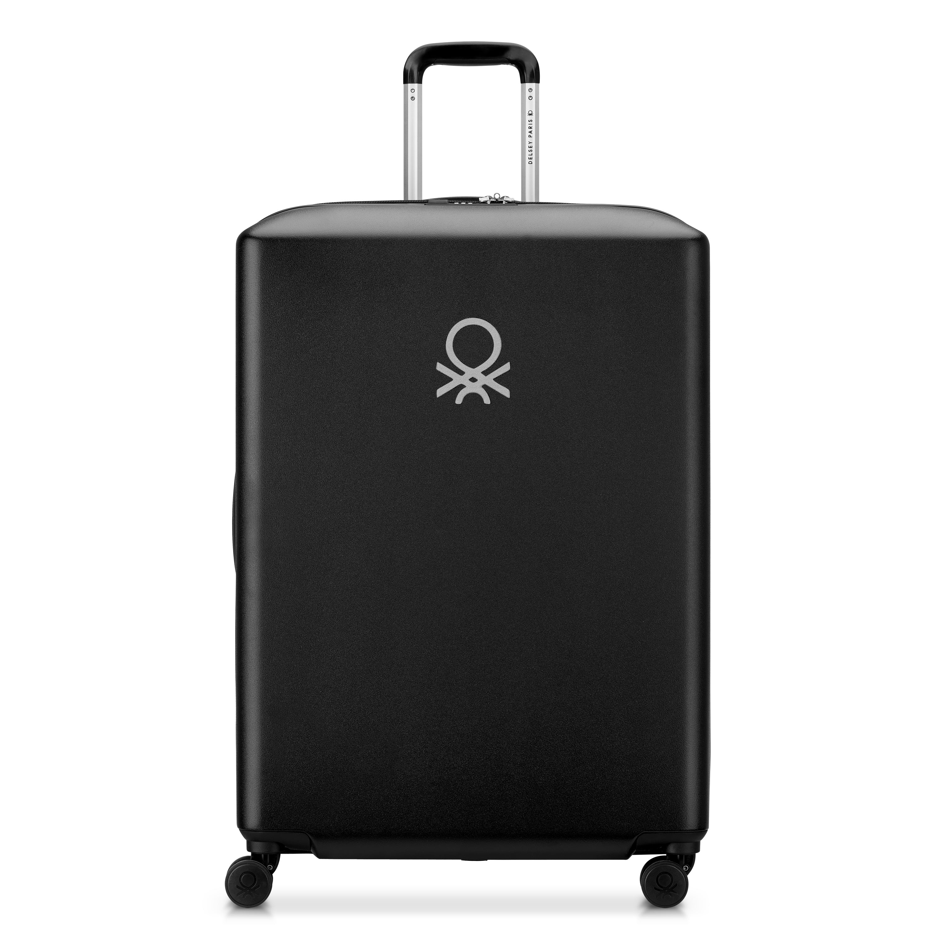 UCB Hardside 4 Double Wheel Non-Expandable Luggage Trolley