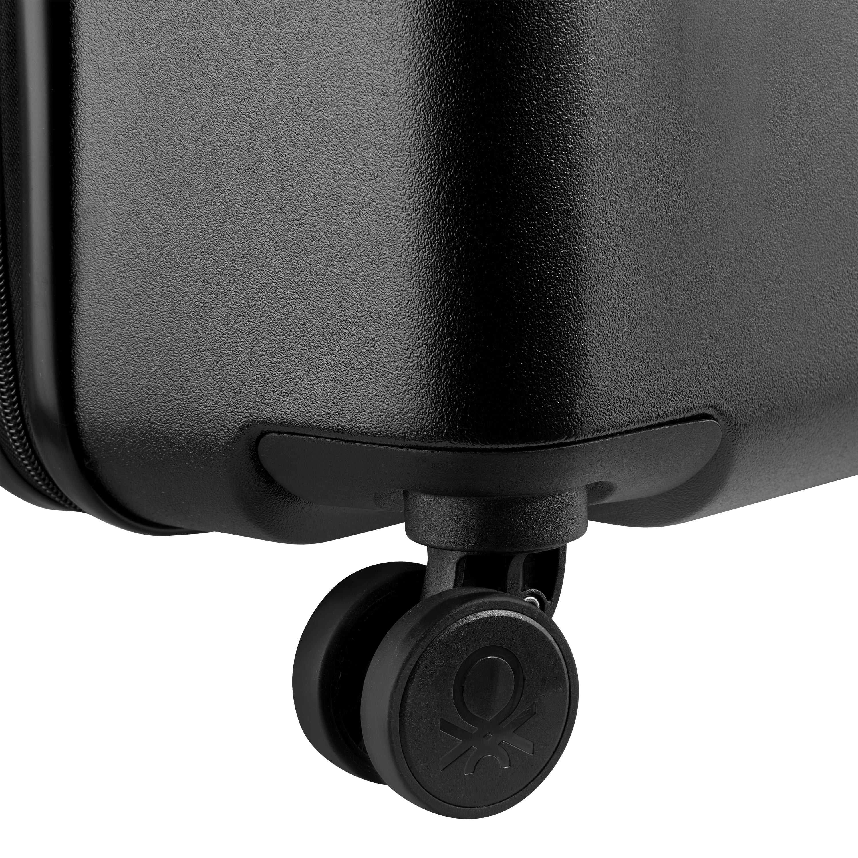 UCB Hardside 4 Double Wheel Non-Expandable Luggage Trolley