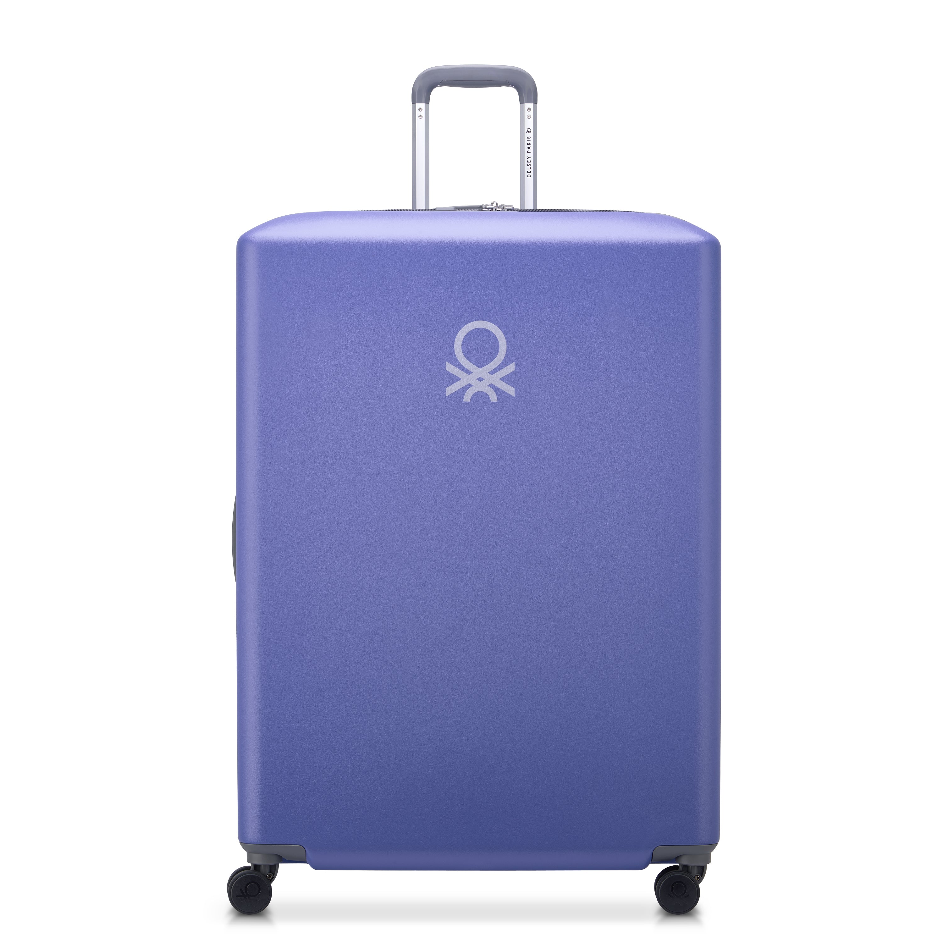 UCB Hardside 4 Double Wheel Non-Expandable Luggage Trolley