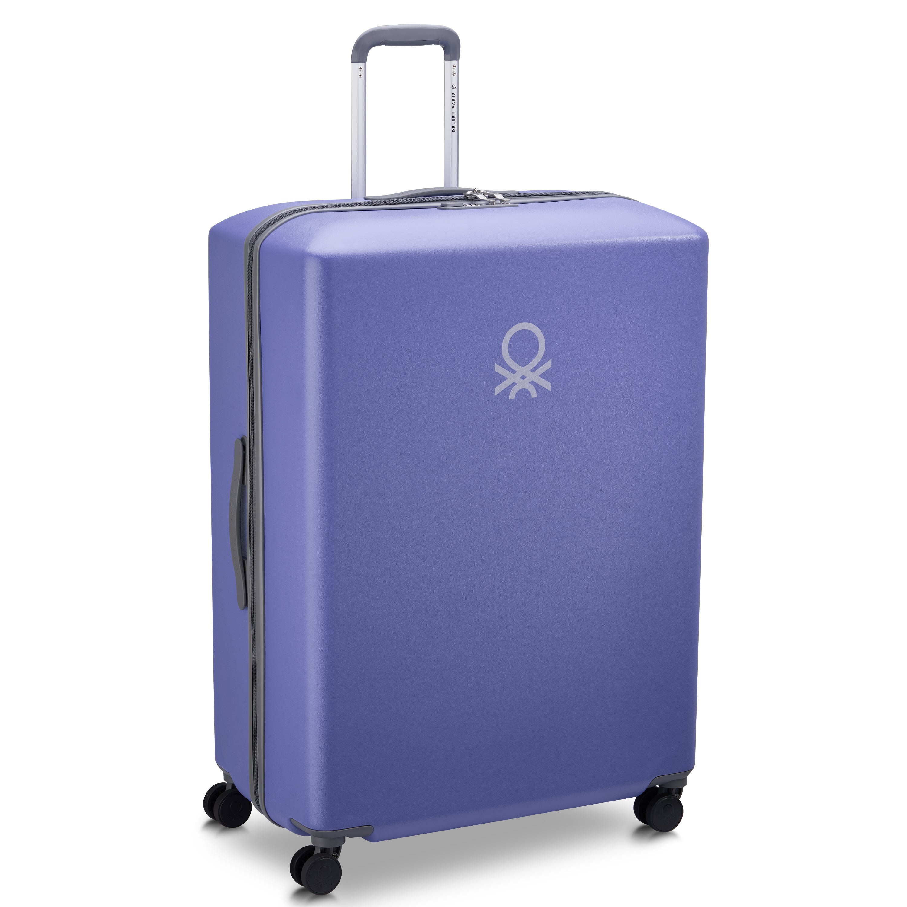 UCB Hardside 4 Double Wheel Non-Expandable Luggage Trolley