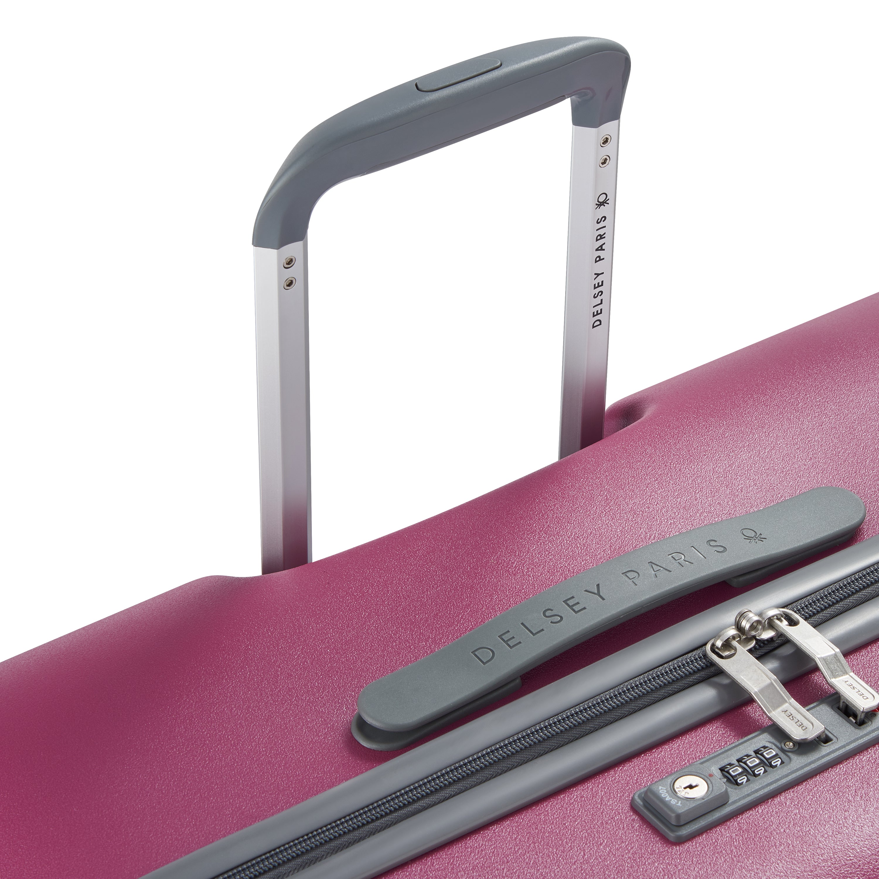 UCB Hardside 4 Double Wheel Non-Expandable Luggage Trolley