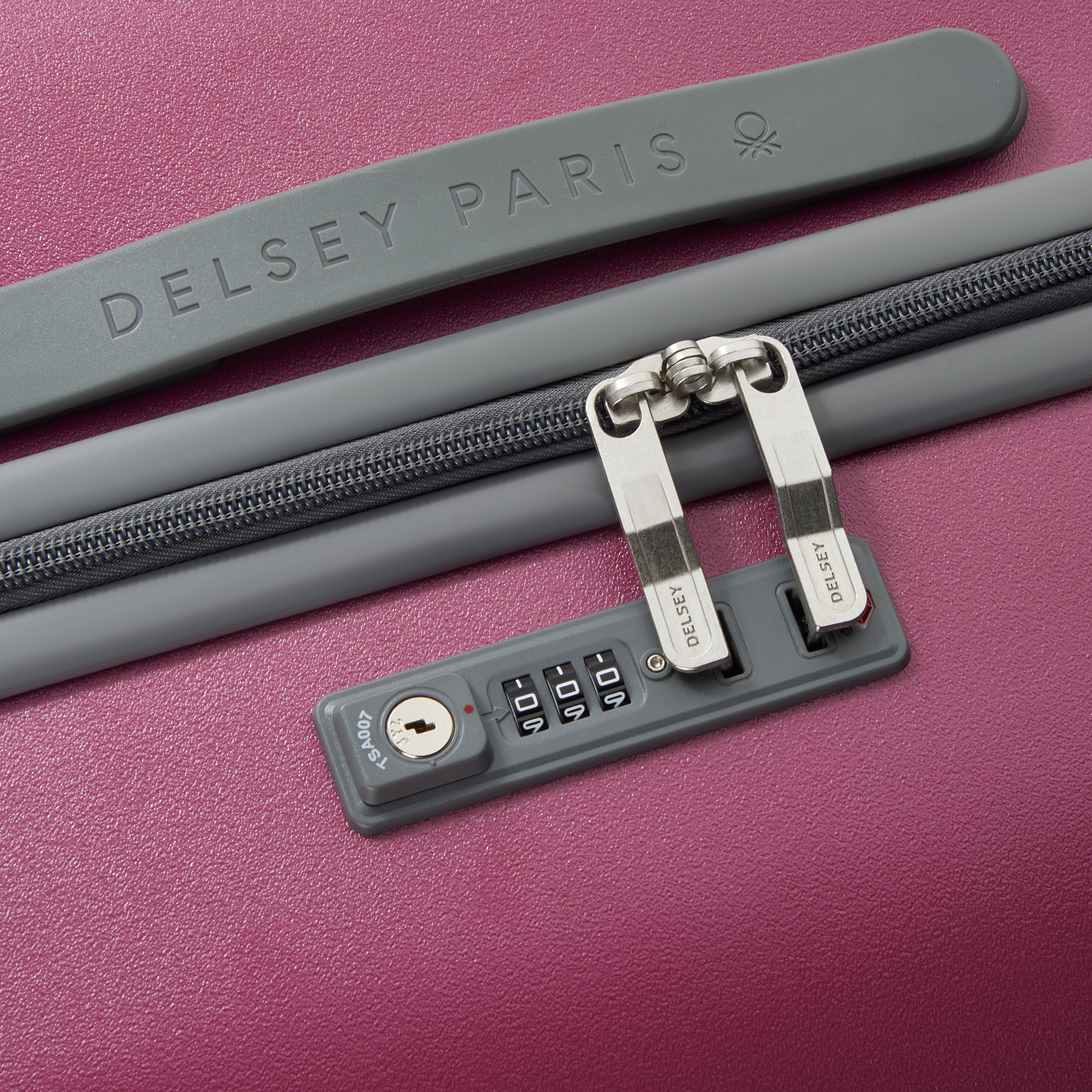 UCB Hardside 4 Double Wheel Non-Expandable Luggage Trolley