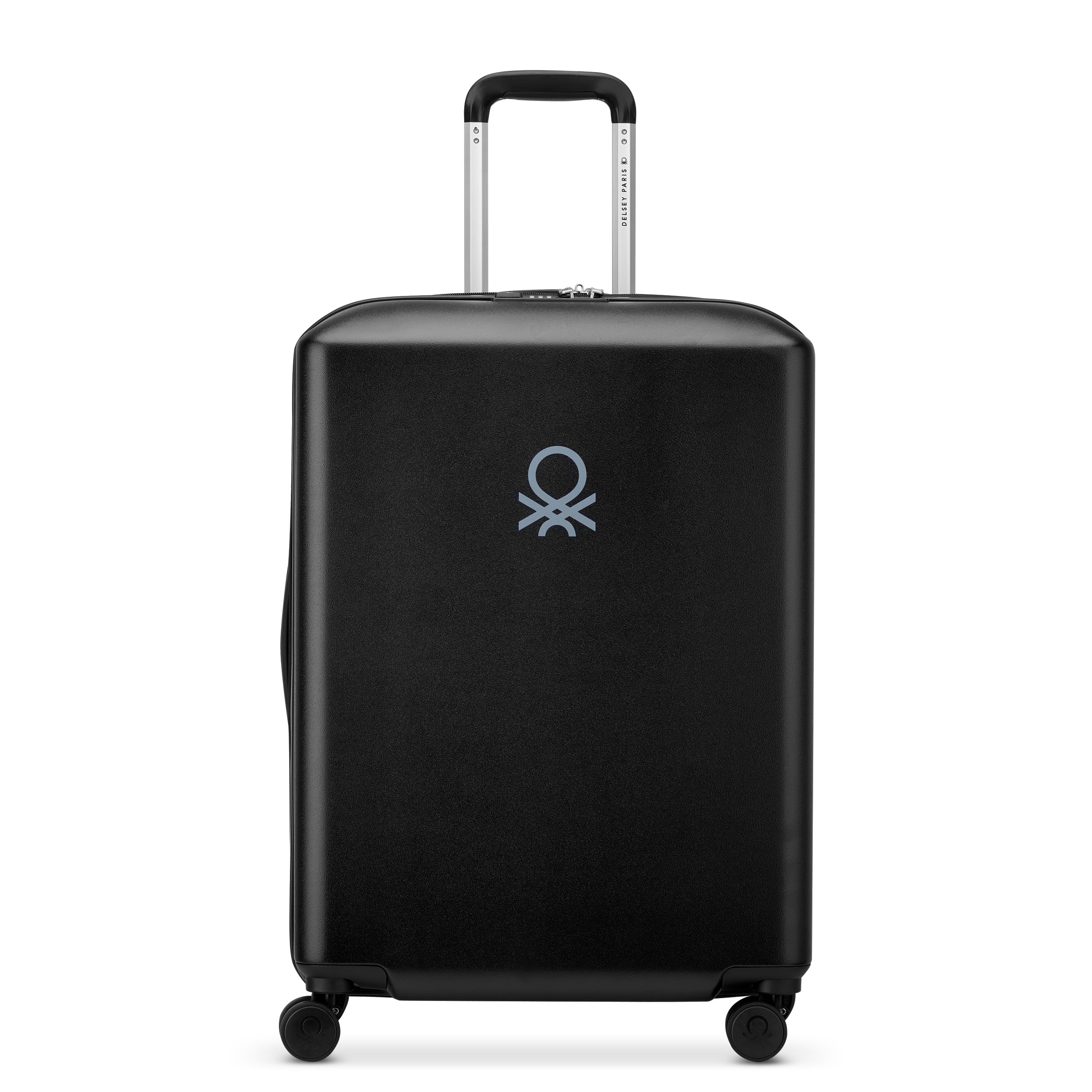 UCB Hardside 4 Double Wheel Non-Expandable Luggage Trolley