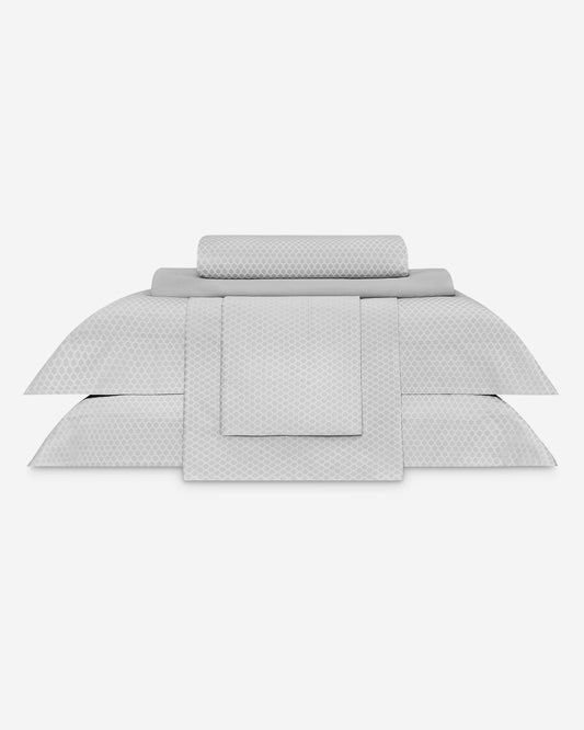 Togas Blake Duvet Cover in Light Grey
