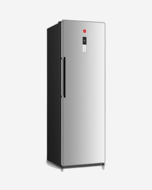 Hoover 345L Total No Frost Convertible Temp 2 In 1 Fridge-Freezer Combinations, Inverter System, Metal Multi Air Flow Cooling, , LED Light, Door Display , 1 Year Manufacturer , Inox Finish- HSFR-K345-S