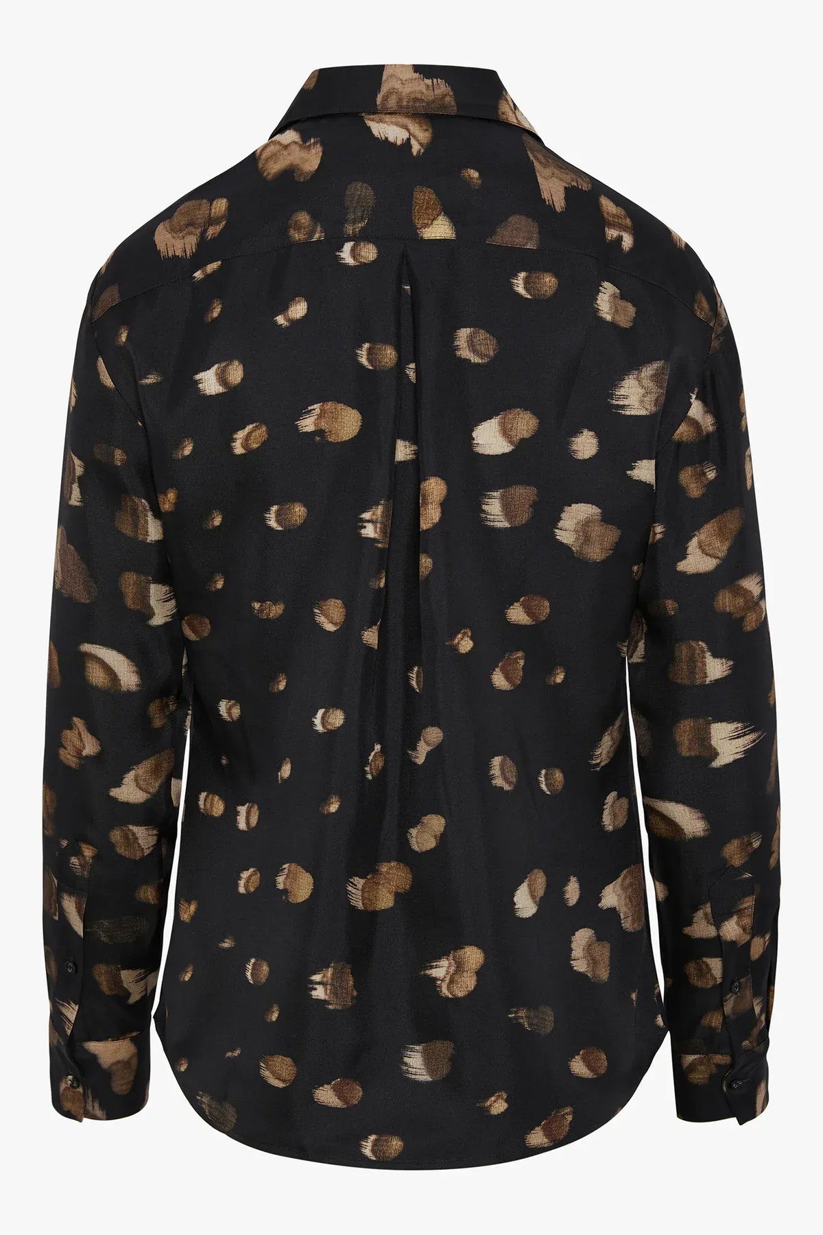 Isabella Silk Twill Printed Shirt