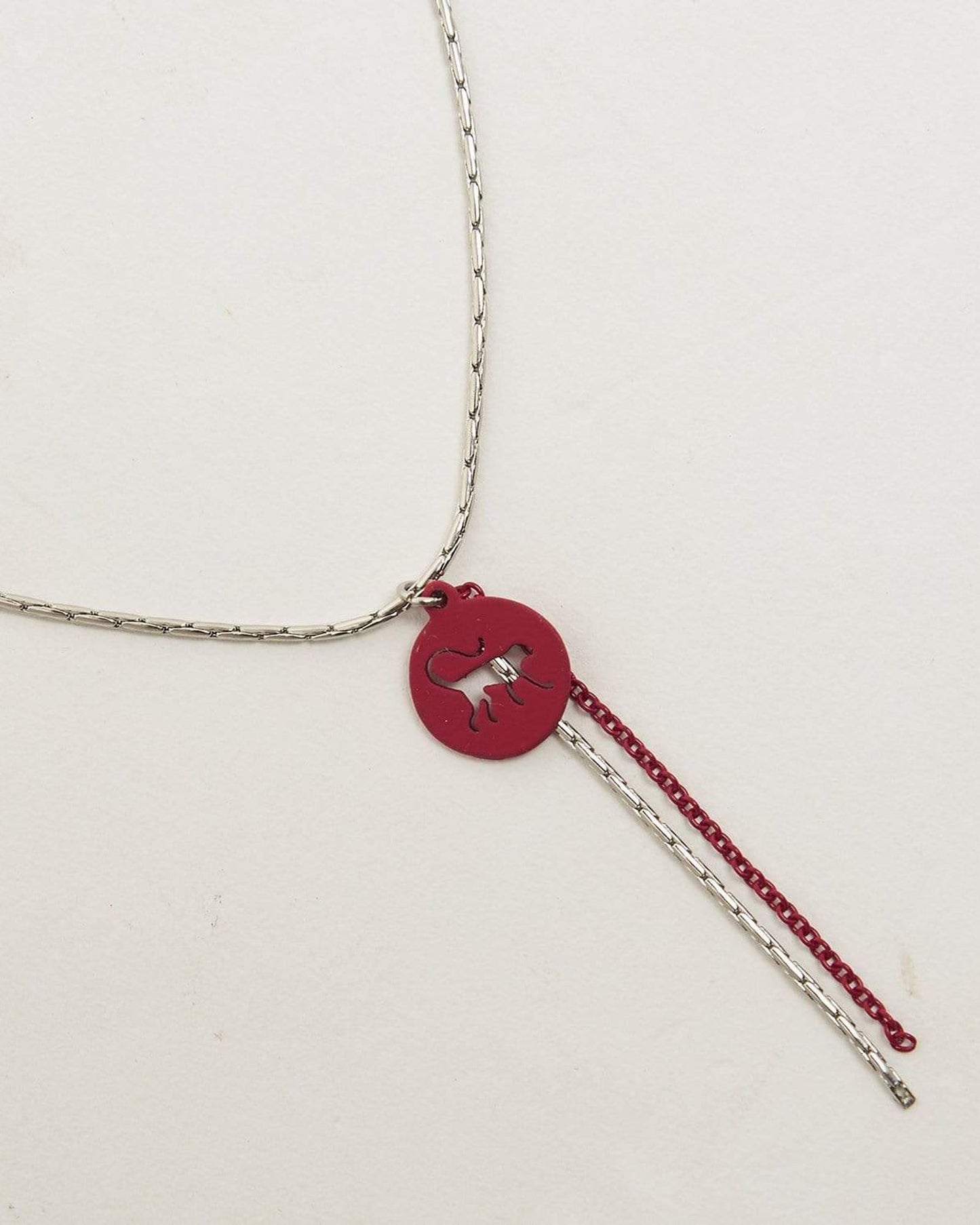 Kipling Strawb Silver Necklace C200834-39L