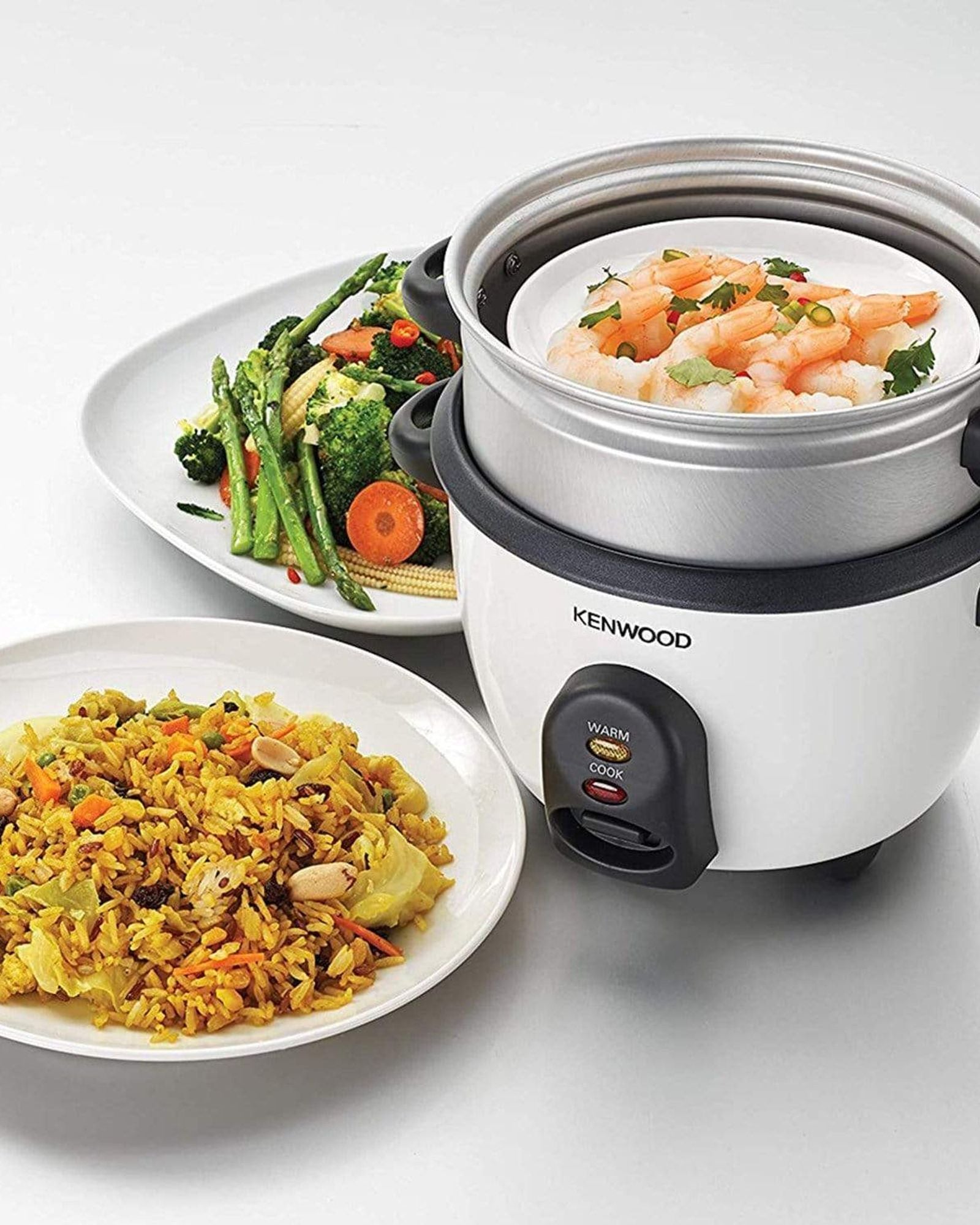Kenwood Rice Cooker with Steamer Basket 0.6L