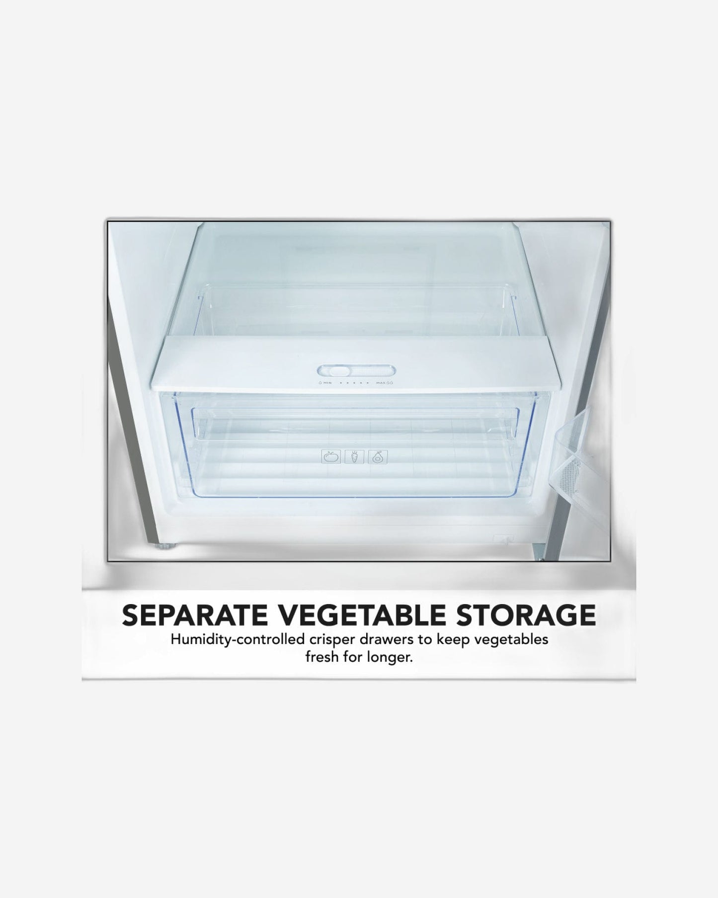 TCL Top Mount Refrigerator Inox 550L