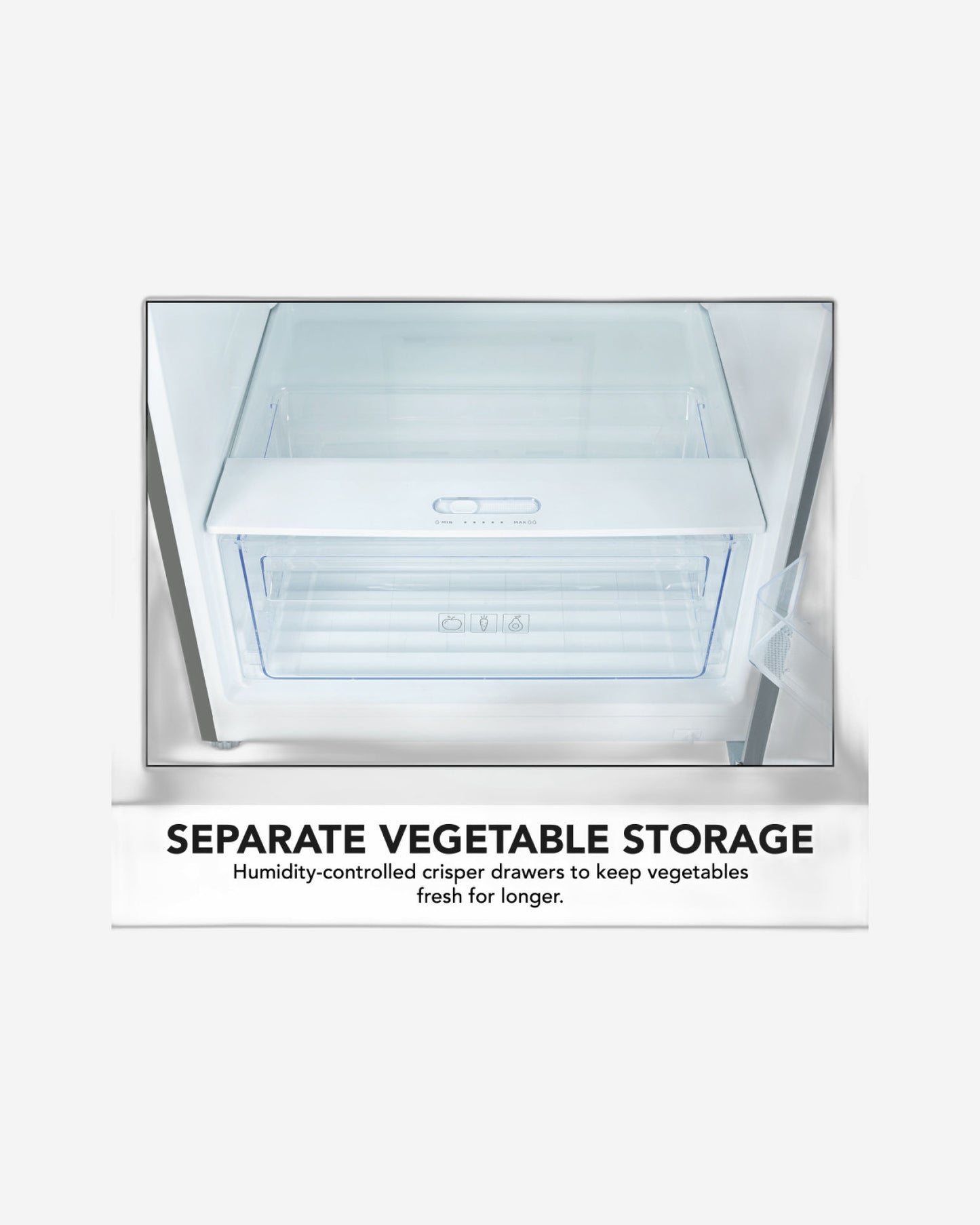 TCL Top Mount Refrigerator Inox 550L
