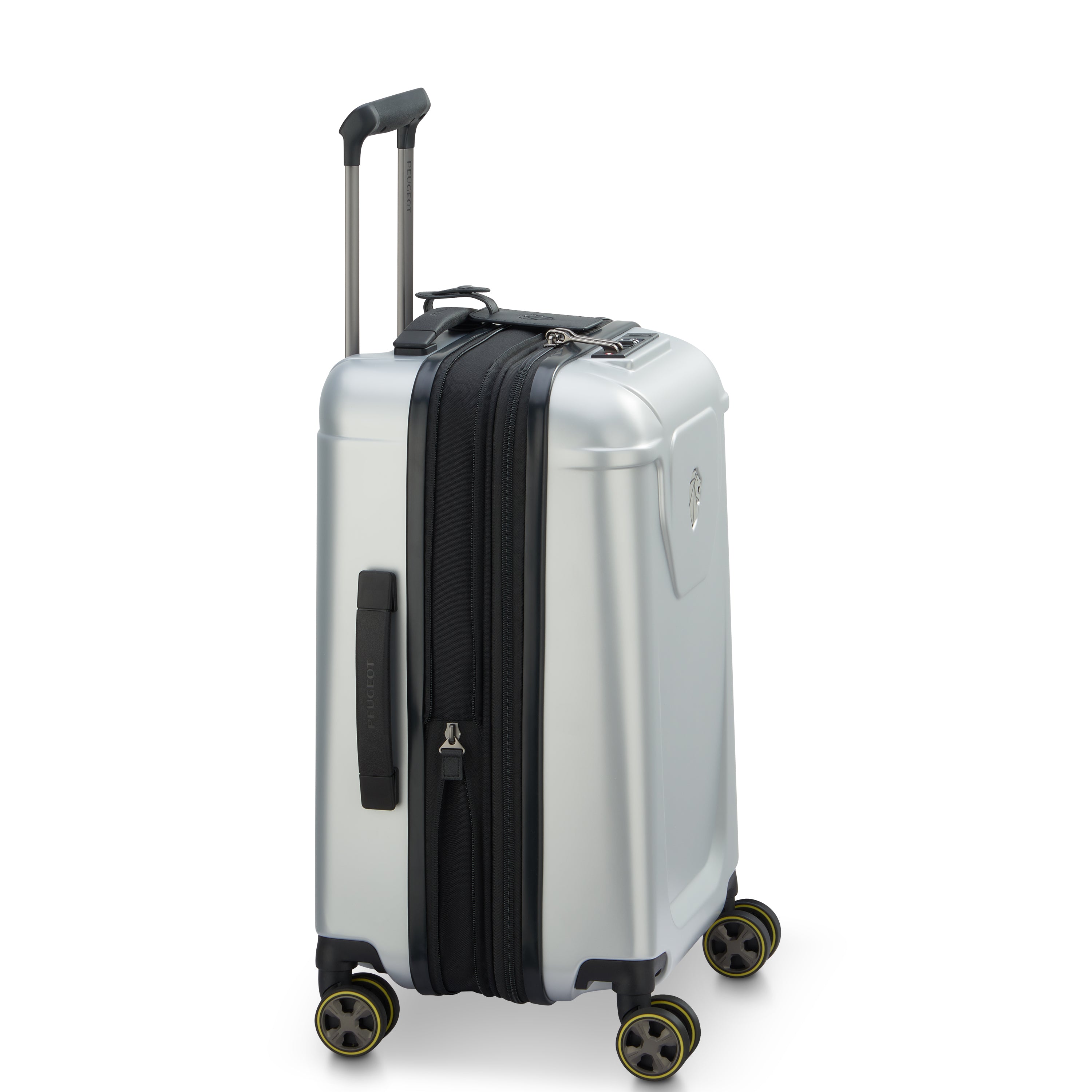 Peugeot Zip Hardcase 4 Double Wheel Expandable Luggage Trolley
