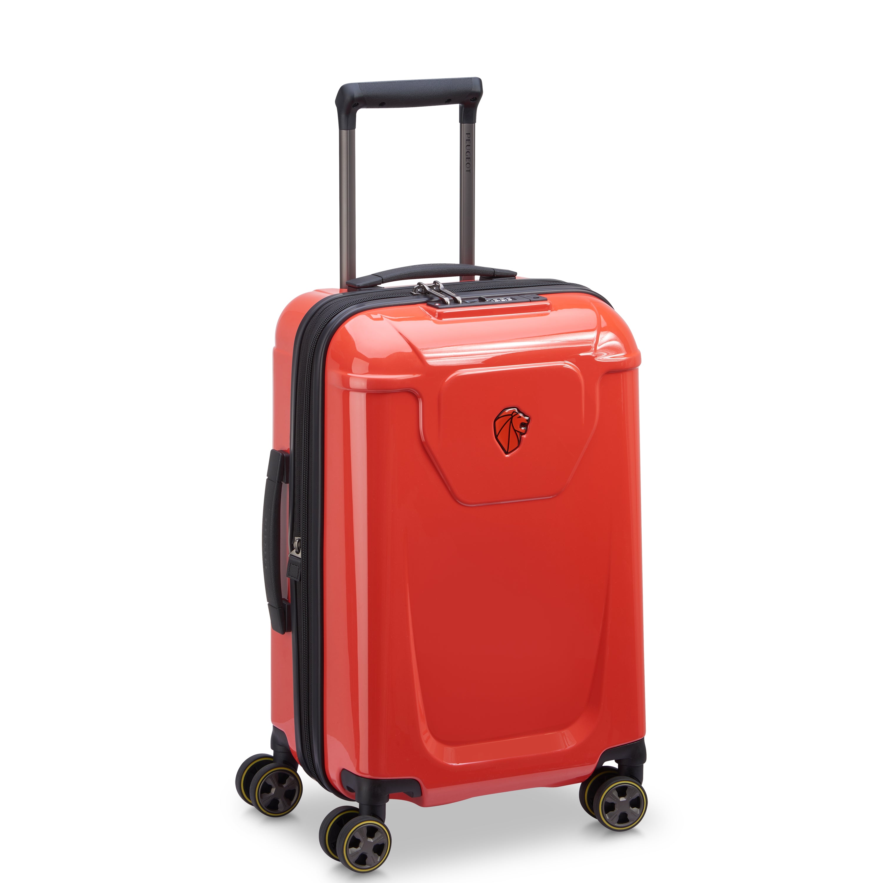 Peugeot Zip Hardcase 4 Double Wheel Expandable Luggage Trolley