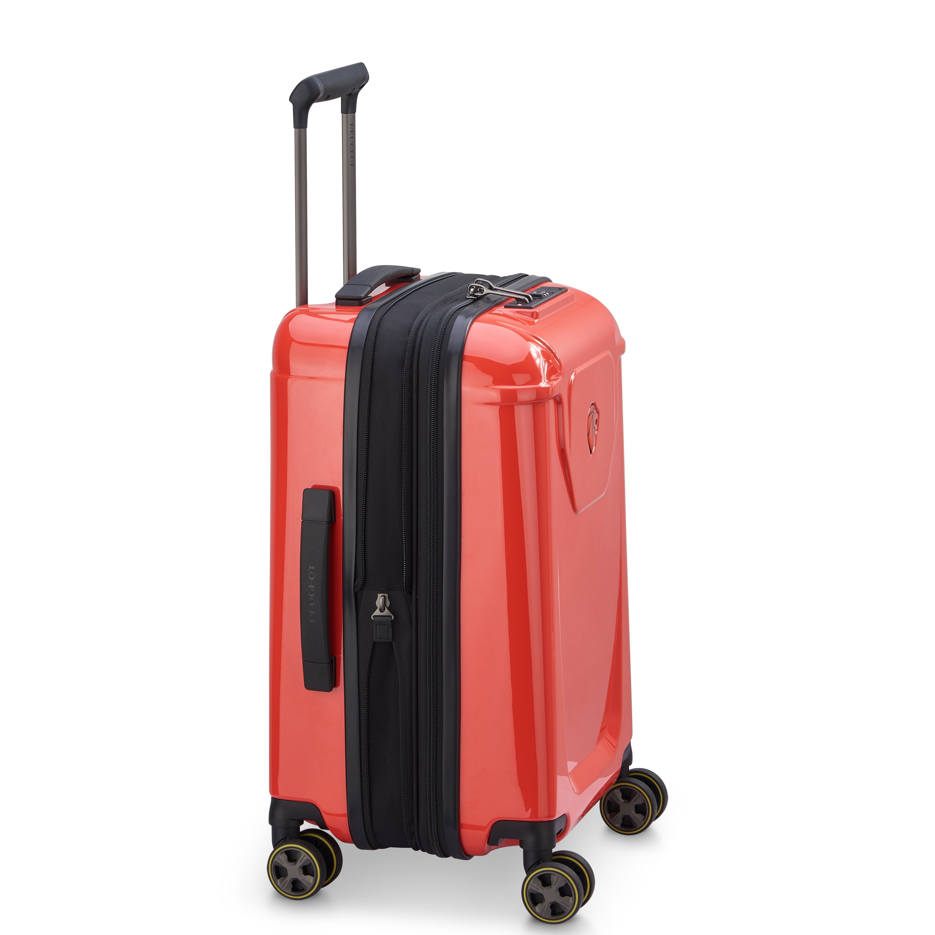 Peugeot Zip Hardcase 4 Double Wheel Expandable Luggage Trolley