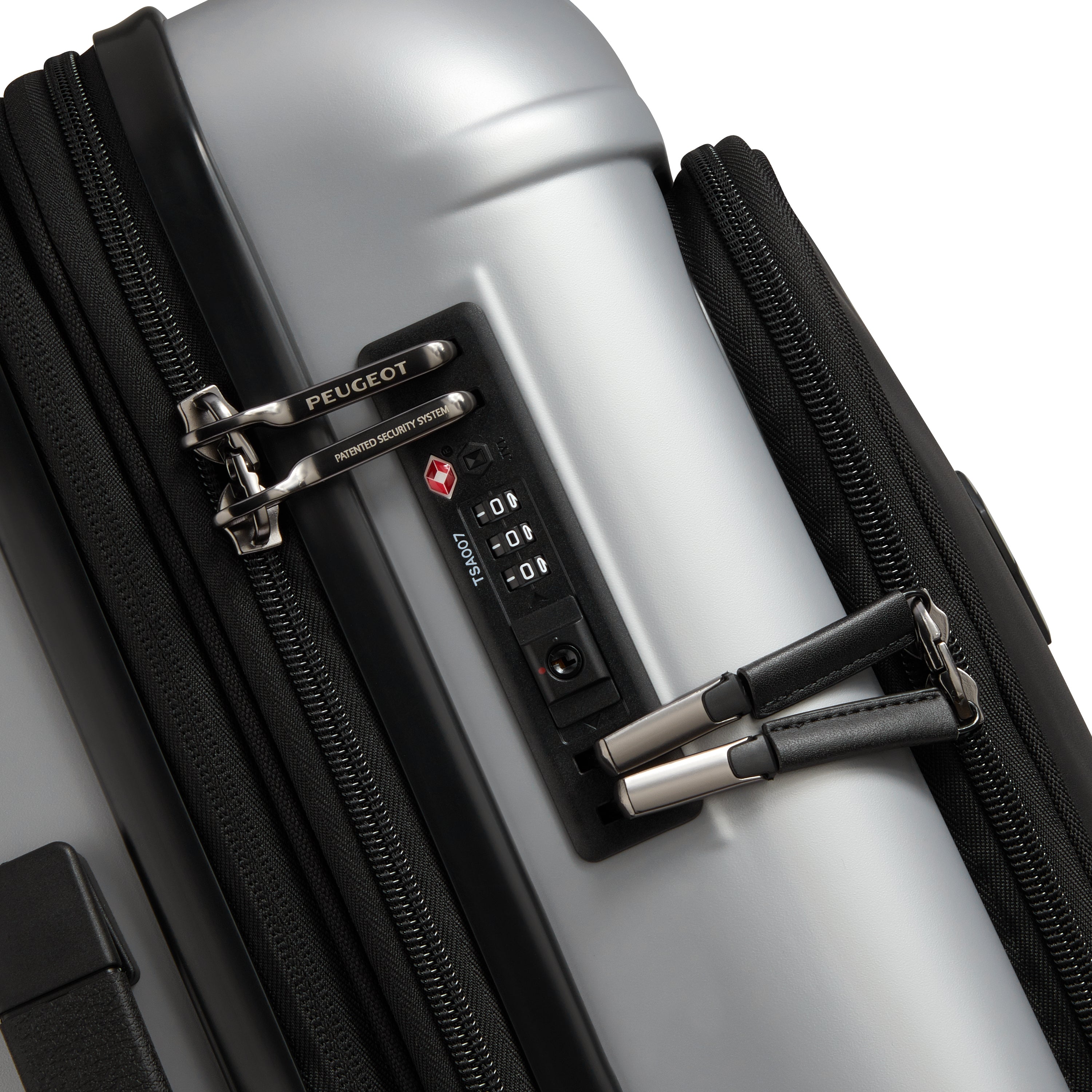 Peugeot Zip Hardcase 4 Double Wheel Business Luggage Trolley