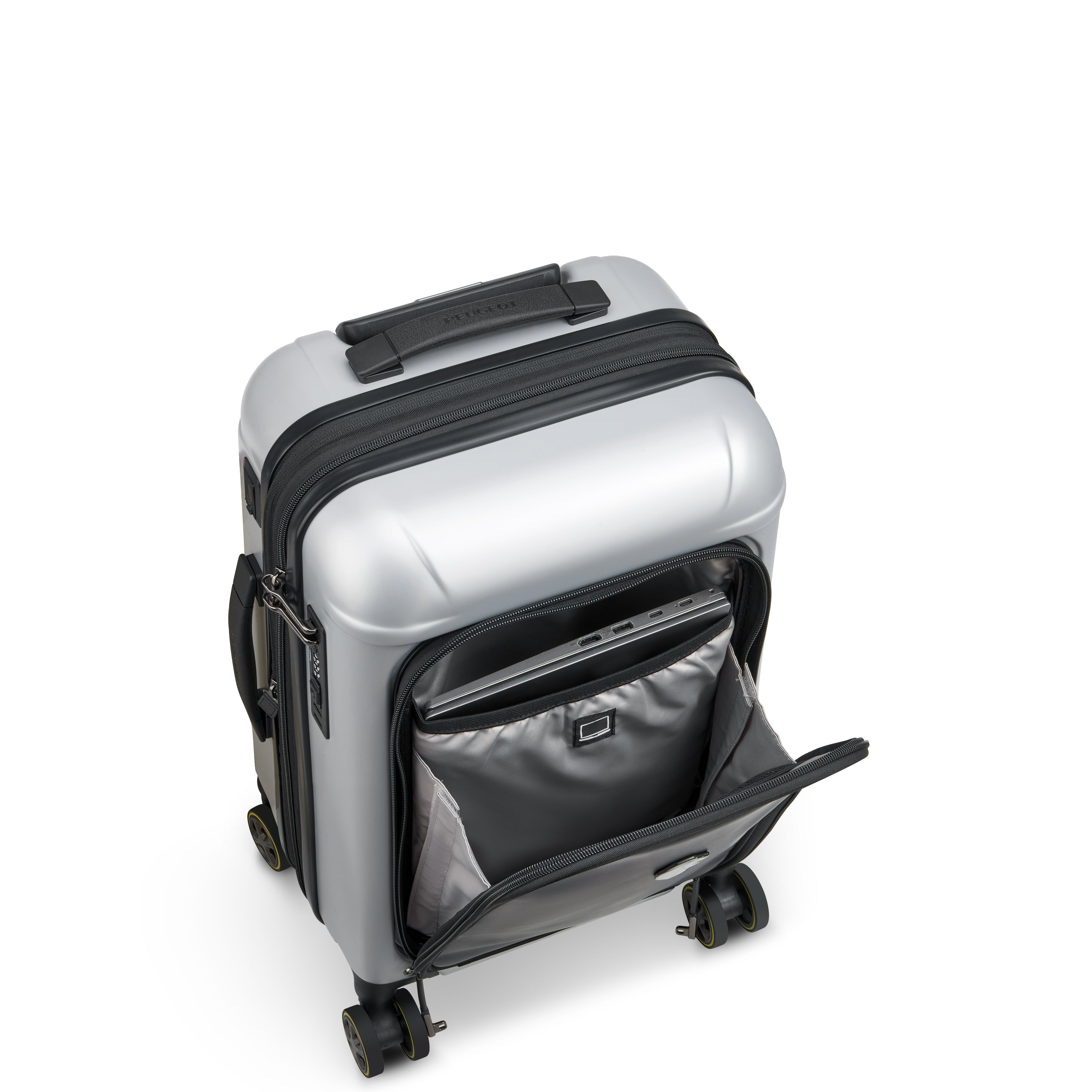 Peugeot Zip Hardcase 4 Double Wheel Business Luggage Trolley