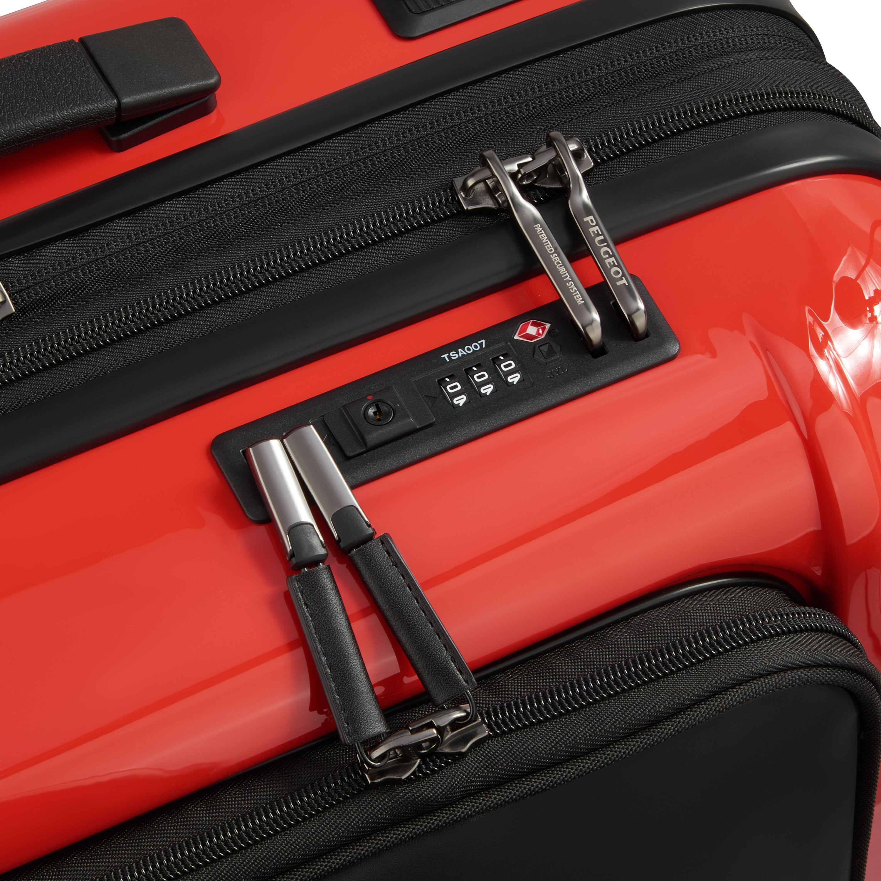 Peugeot Zip Hardcase 4 Double Wheel Business Luggage Trolley