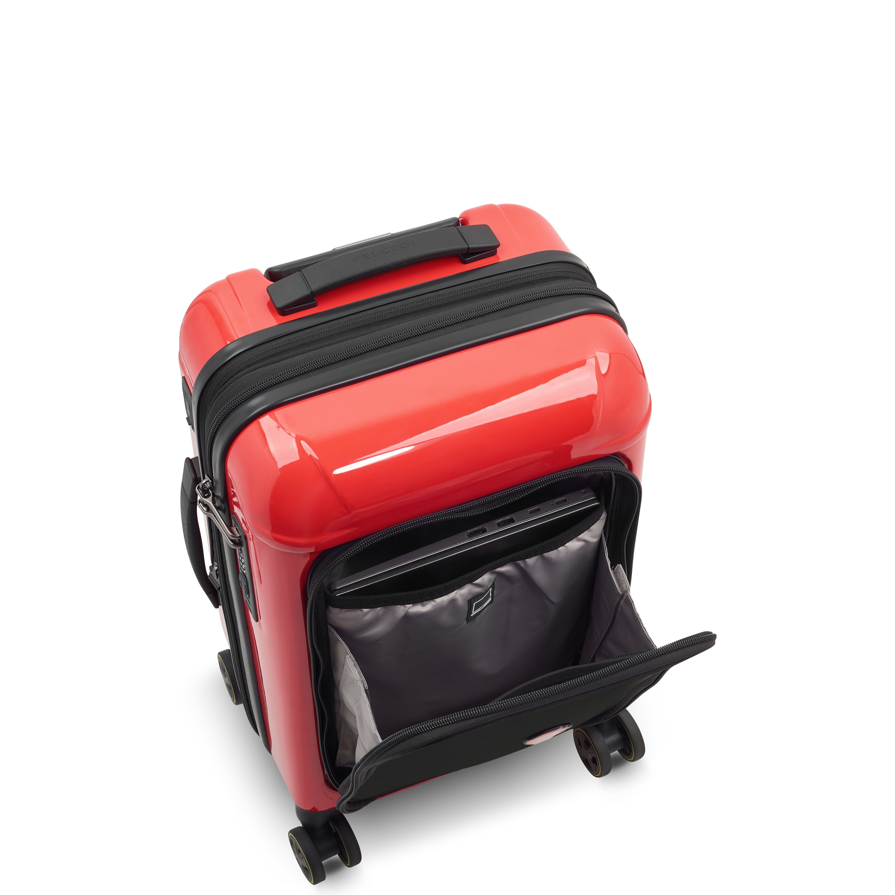 Peugeot Zip Hardcase 4 Double Wheel Business Luggage Trolley