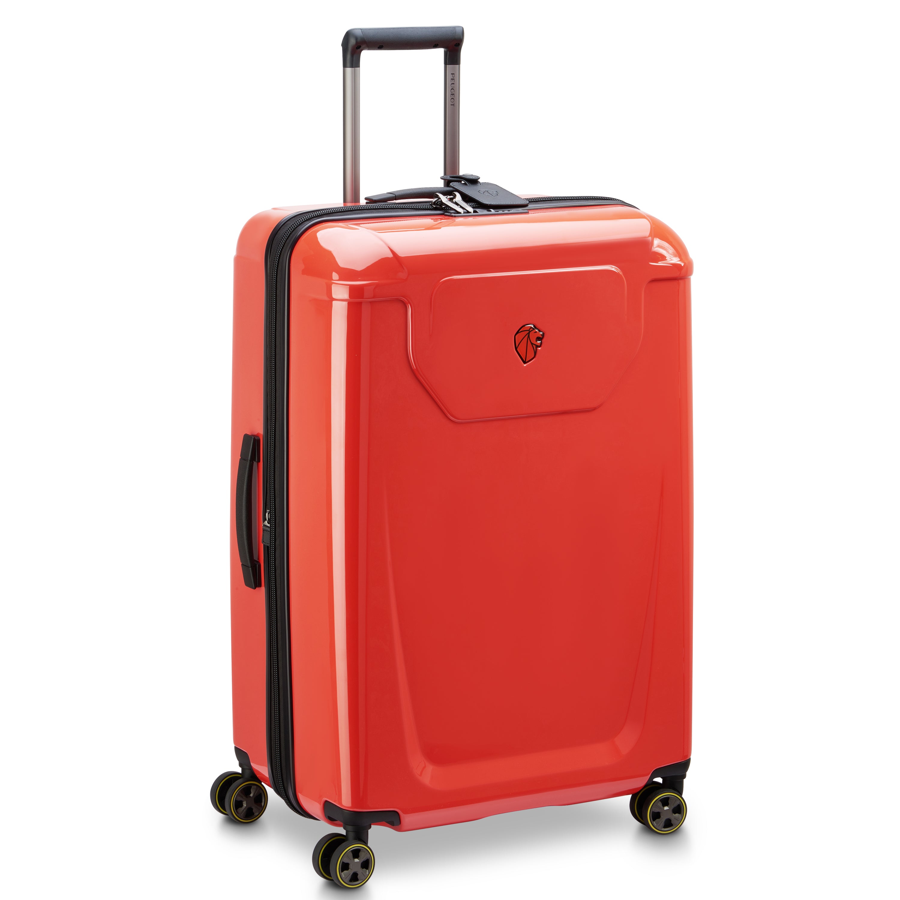Peugeot Zip Hardcase 4 Double Wheel Expandable Luggage Trolley