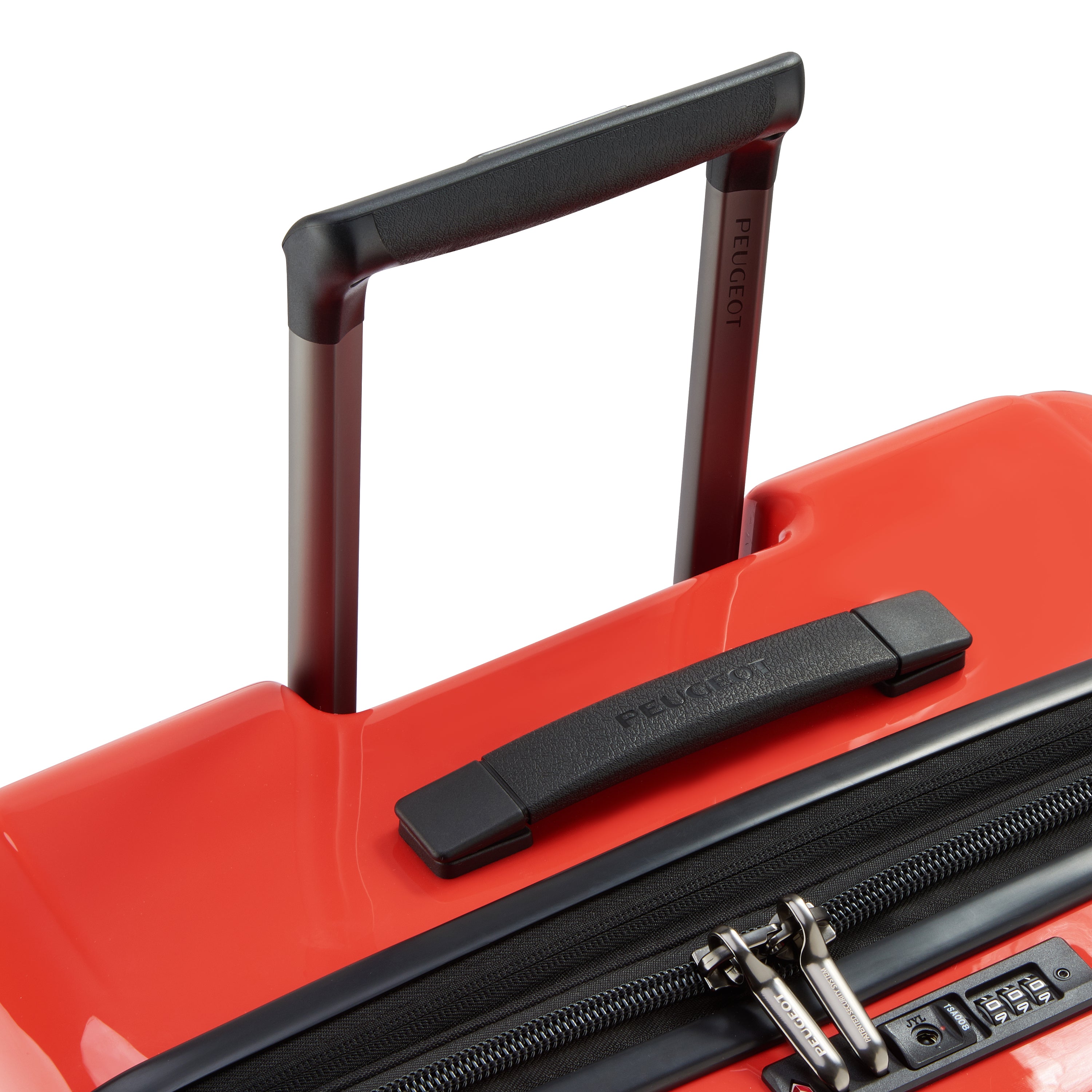 Peugeot Zip Hardcase 4 Double Wheel Expandable Luggage Trolley