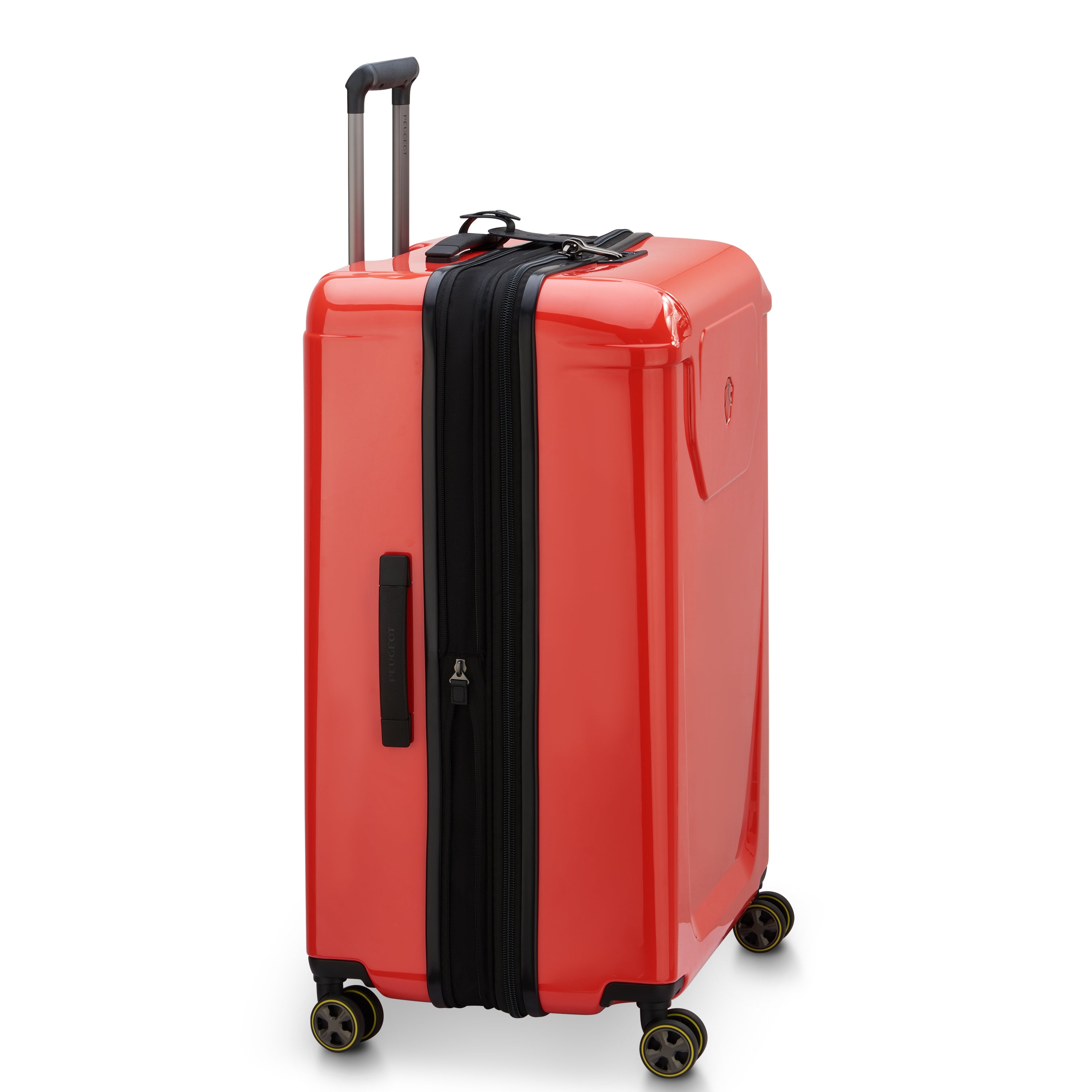 Peugeot Zip Hardcase 4 Double Wheel Expandable Luggage Trolley