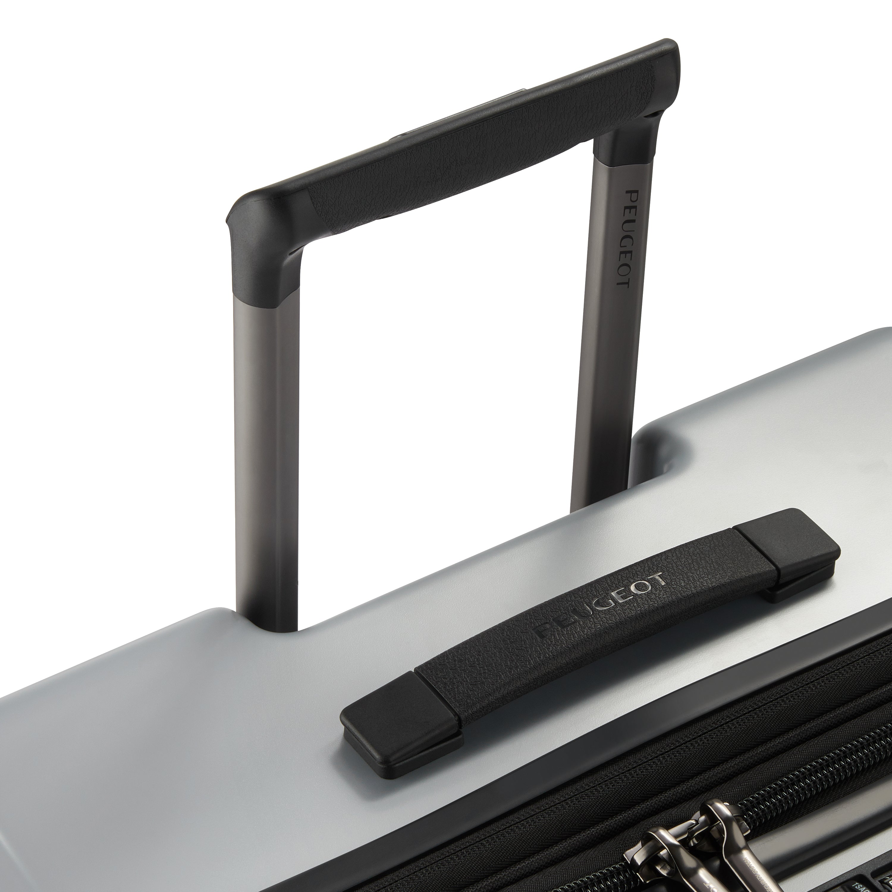 Peugeot Zip Hardcase 4 Double Wheel Expandable Luggage Trolley