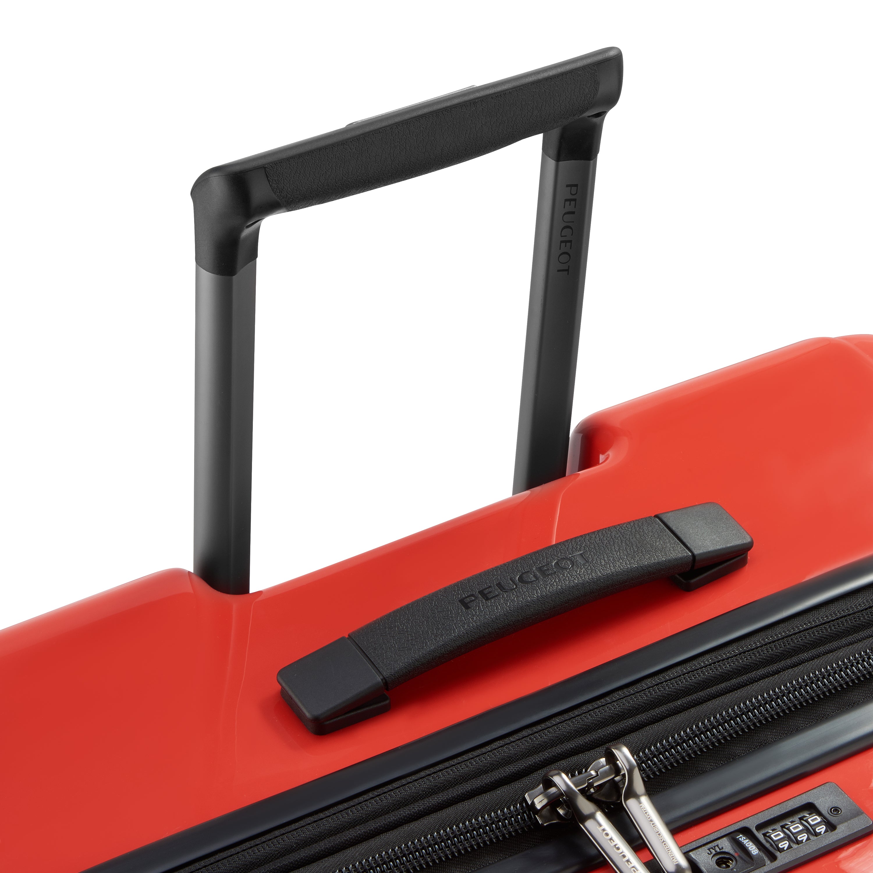 Peugeot Zip Hardcase 4 Double Wheel Expandable Luggage Trolley