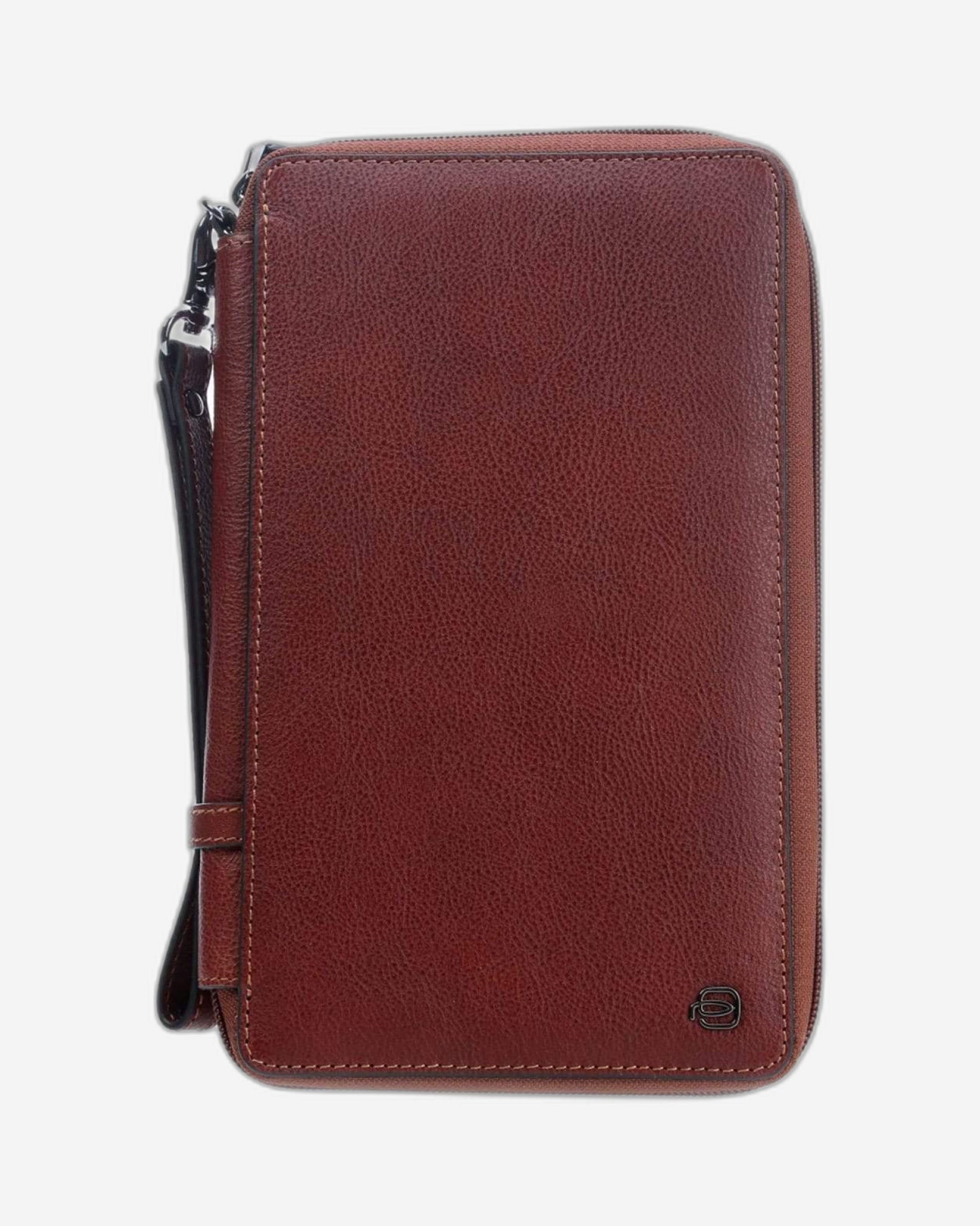 Piquadro Black Square Travel Document Holder - Cuoio Tabaco - PP3246B3/CU
