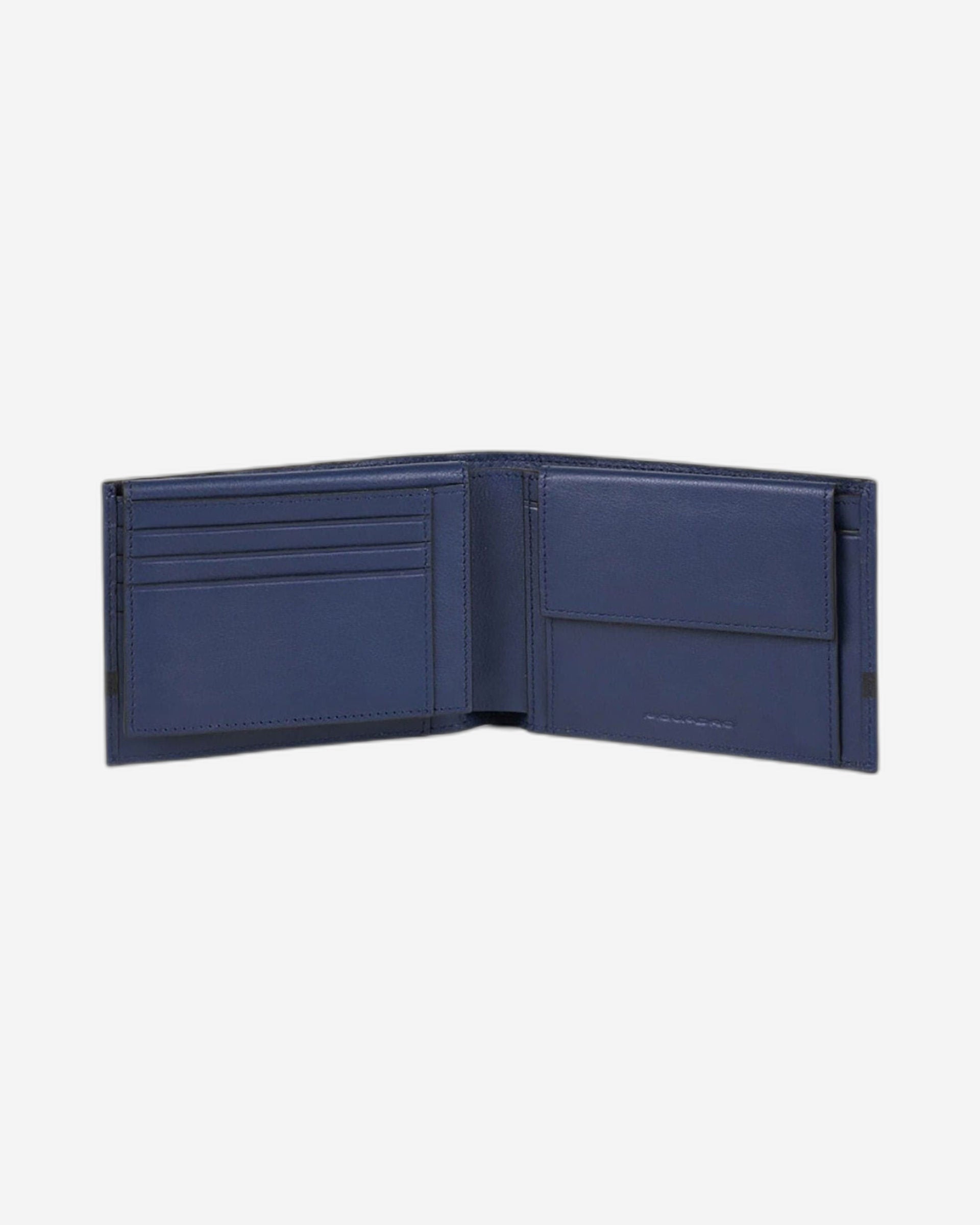 Piquadro Setebos Men's Wallet with Flip Up Id Window - Blue - PU1392S96R/BLU