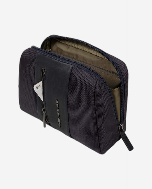 Piquadro Brief Toiletry Bag - Blue - BY4448BR/BLU
