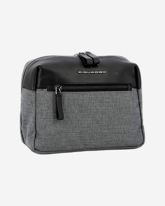 Piquadro Tiros Toiletry Bag - Grey - BY4448W98/GR